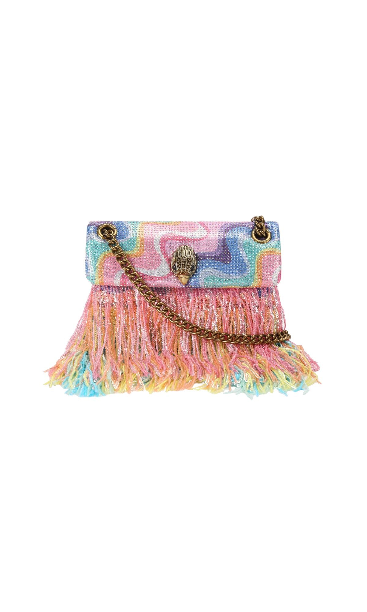BAG MINI KENSINGTON FRINGE MULTI - Accessori - KURT GEIGER