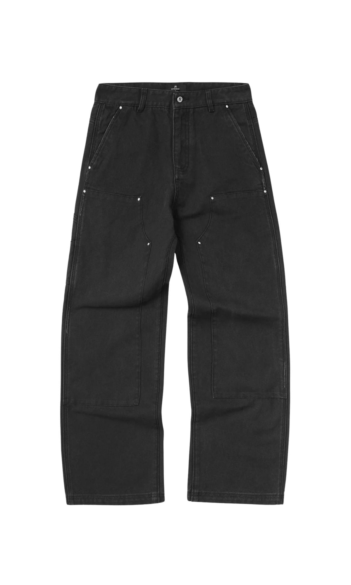 WORKER PANT WASHED BLACK - ABBIGLIAMENTO - REPRESENT