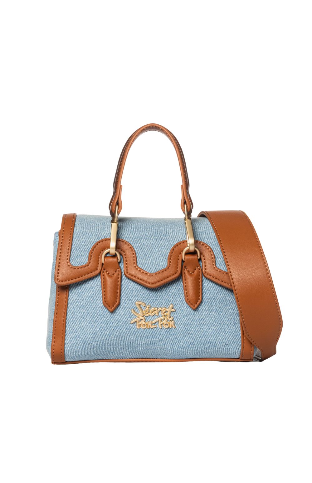 YALIS XS DENIM/TAN - Accessori - SECRET PON PON