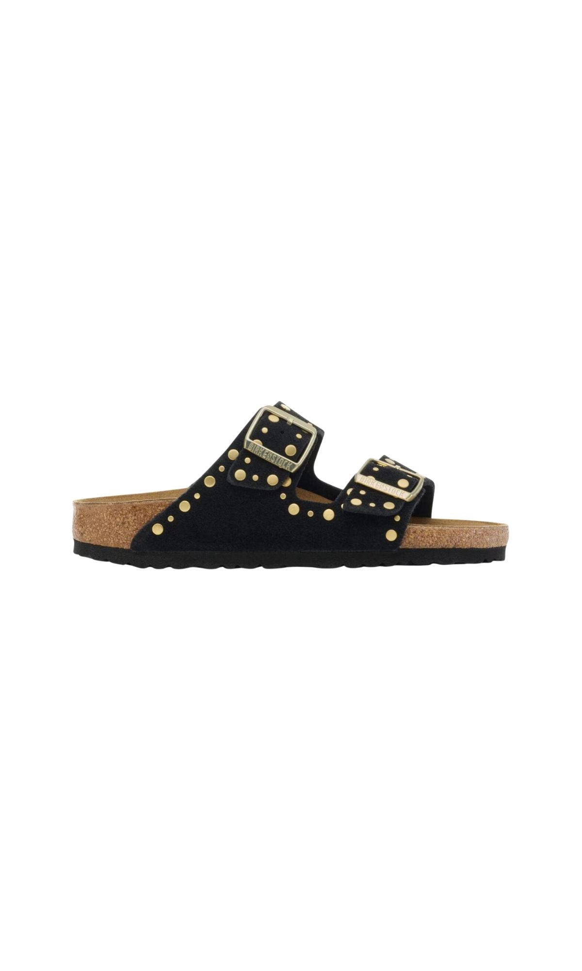 ARIZONA RIVET BLACK SUEDE - calzature - BIRKENSTOCK