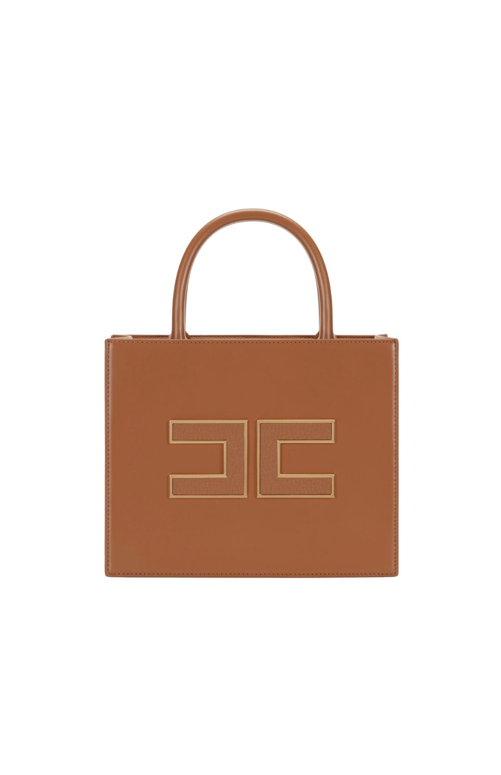 TOTE S LOGO BROWN SUGAR - Accessori - ELISABETTA FRANCHI