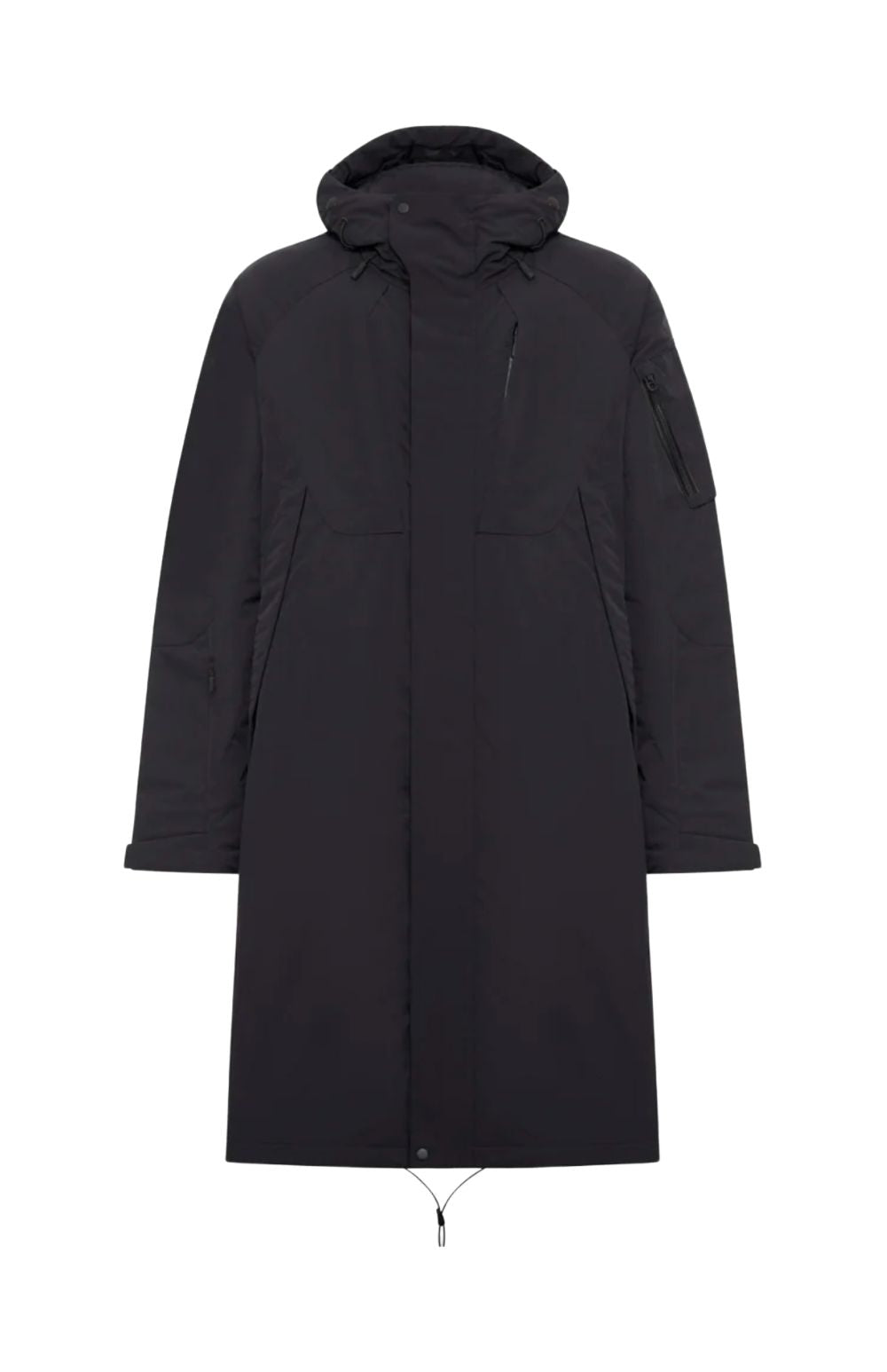 HYBRID DOWN PARKA BLACK - ABBIGLIAMENTO - JG1