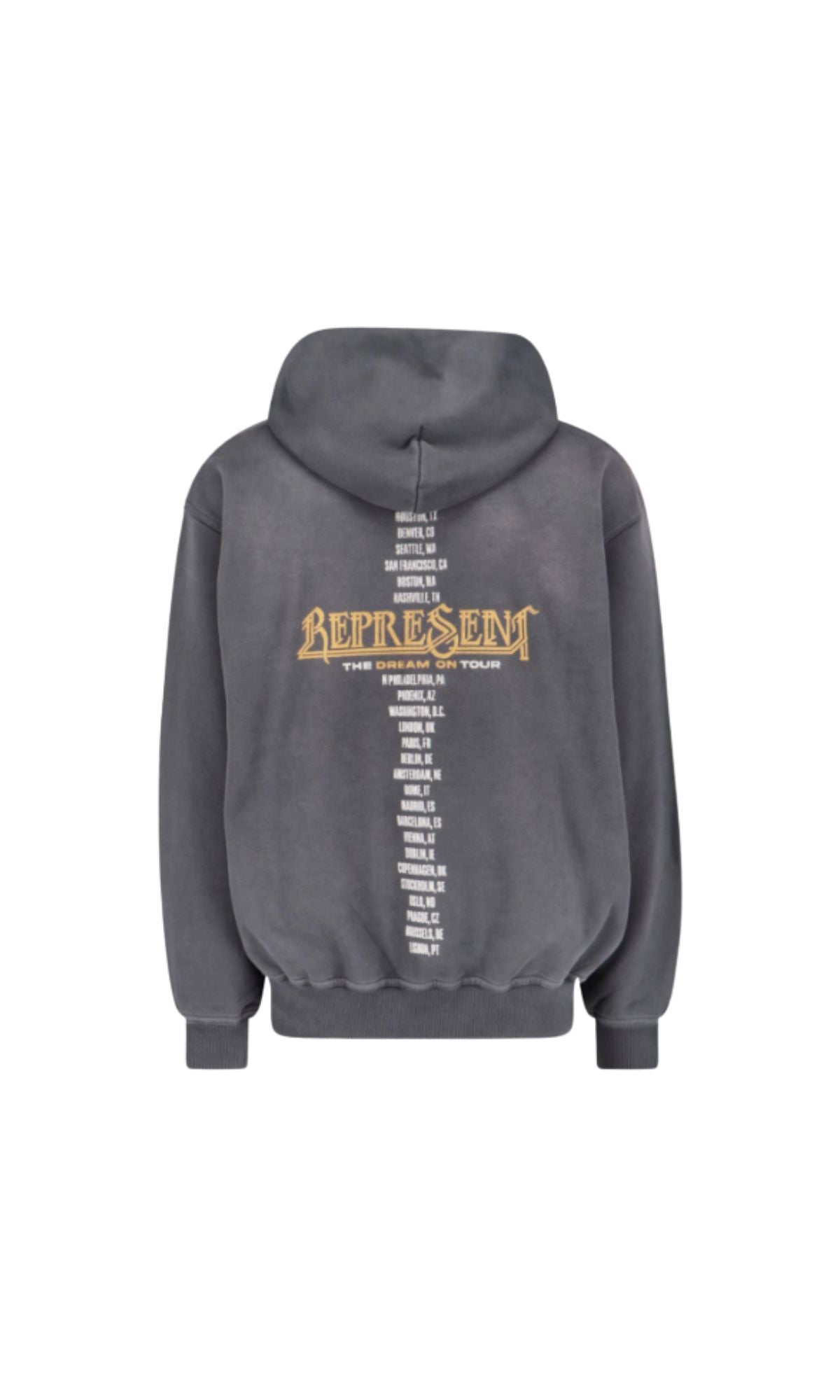 HOODIE GOLDEN TOUR GREY - ABBIGLIAMENTO - REPRESENT