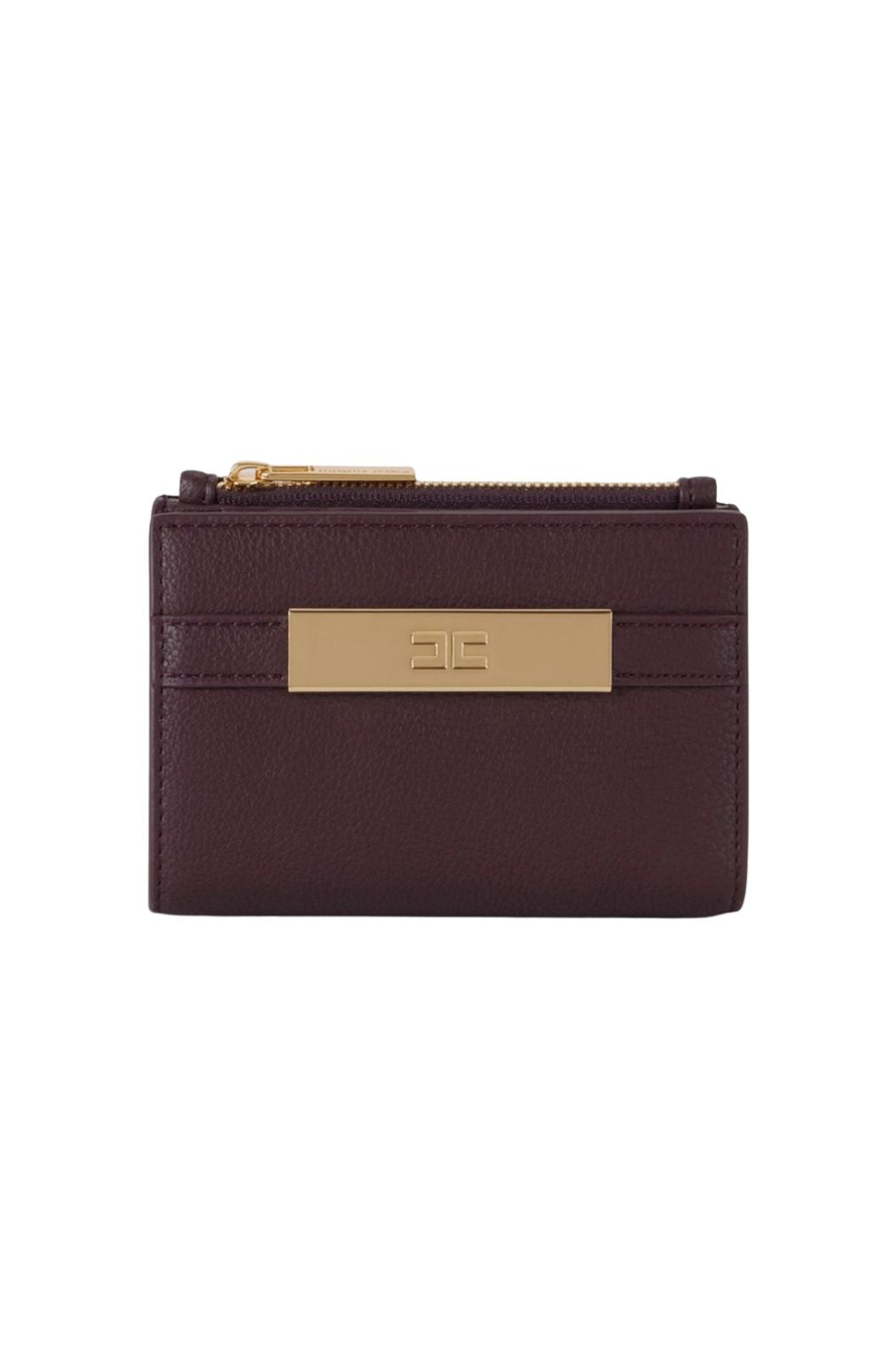 PORTAFOGLIO PLACCA LOGO MERLOT - Accessori - ELISABETTA FRANCHI