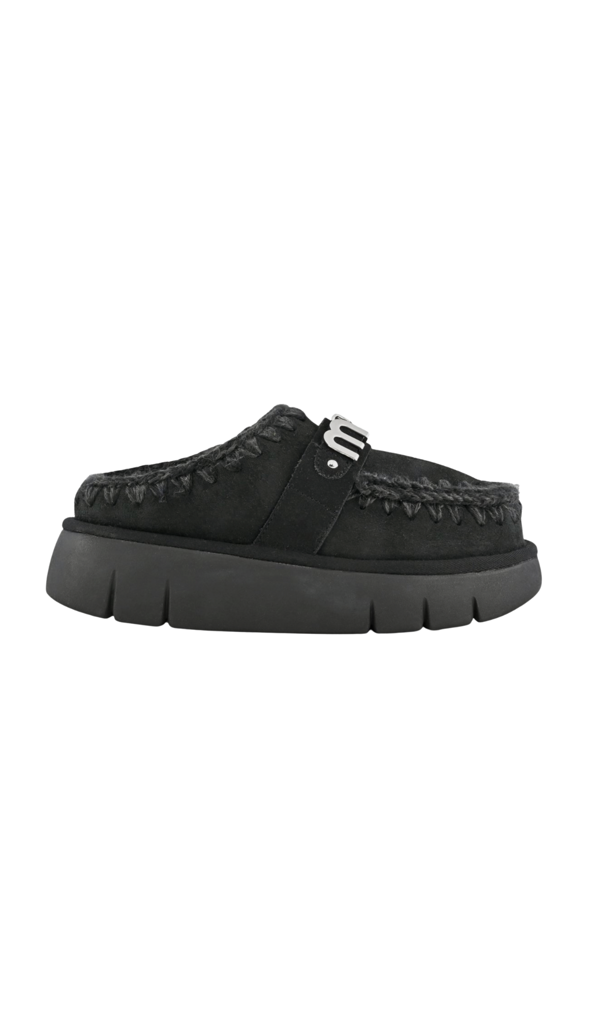 MOU BOUNCE CLOG METAL LOGO BKB BLACK