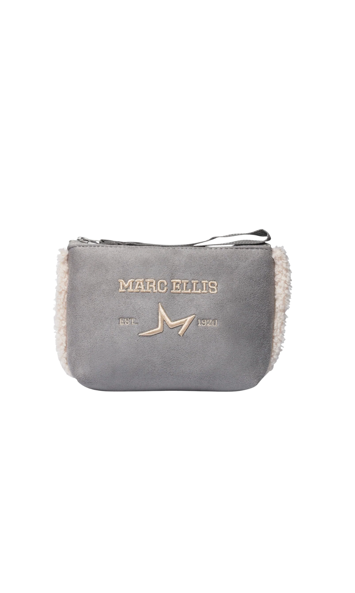 POCHETTE MARC ELLIS BUBY  BUCKSKIN GRAY