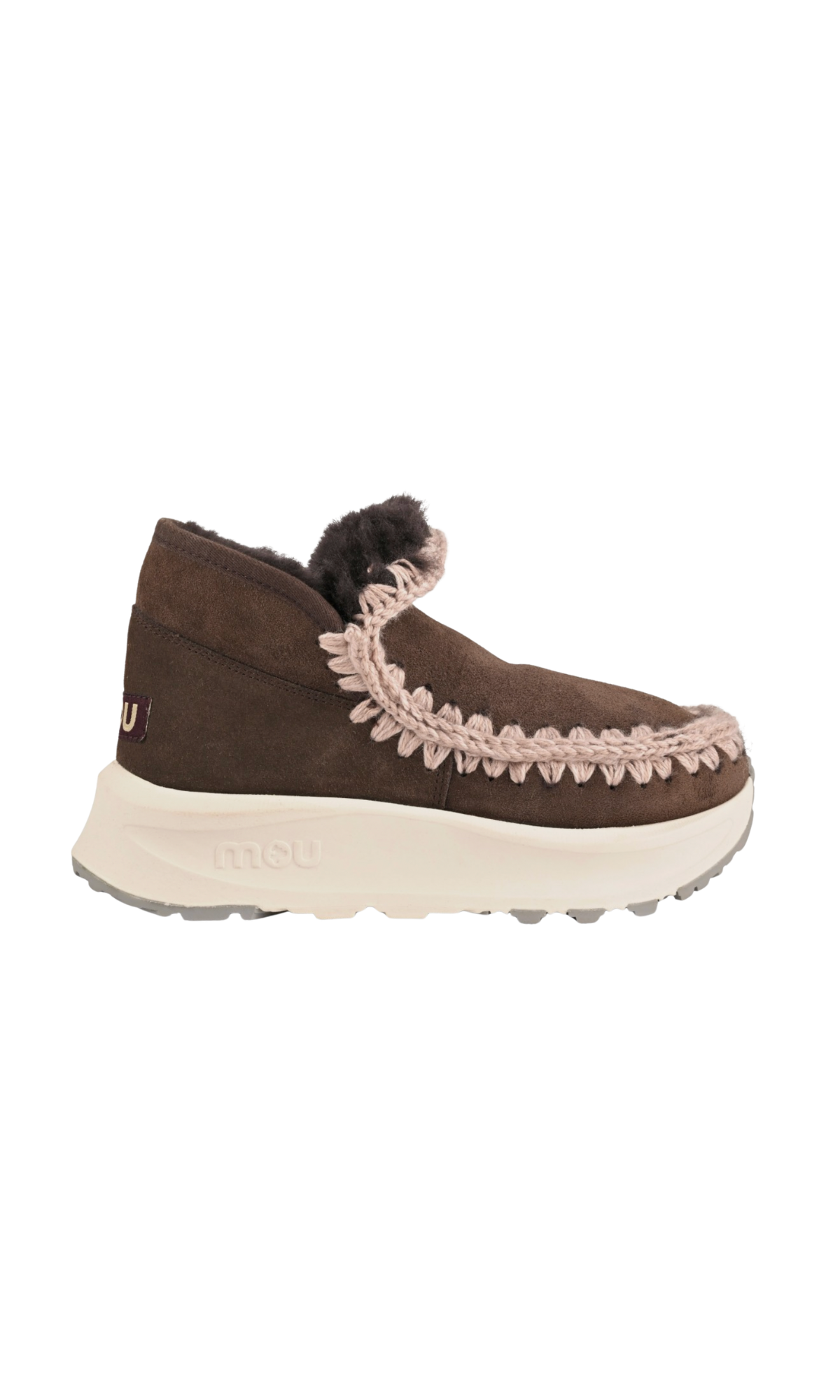 MOU SPEED ESKIMO SNEAKER SUEDE MOCHA