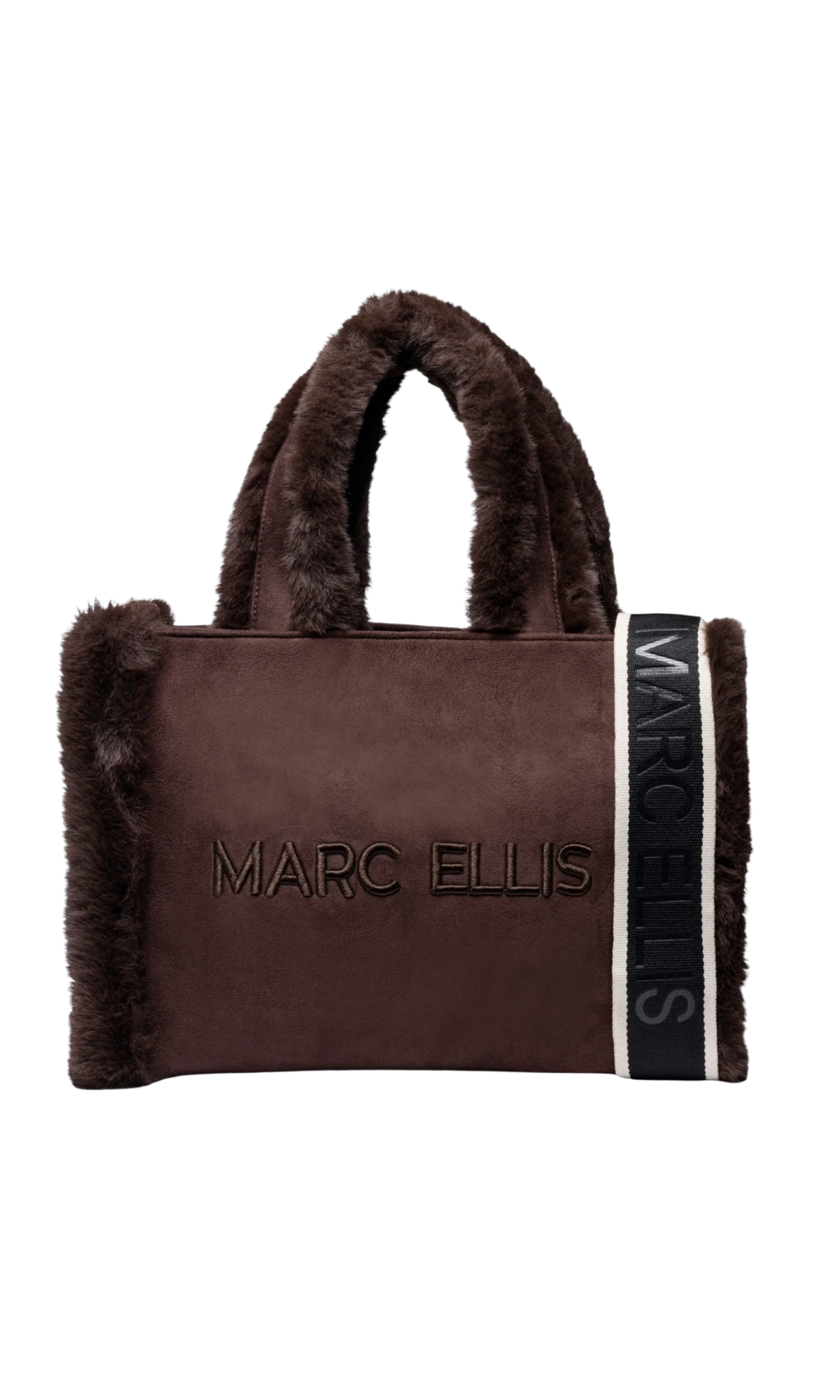 BORSA A MANO MARC ELLIS BUBY CARACAL L CHOCOLATE