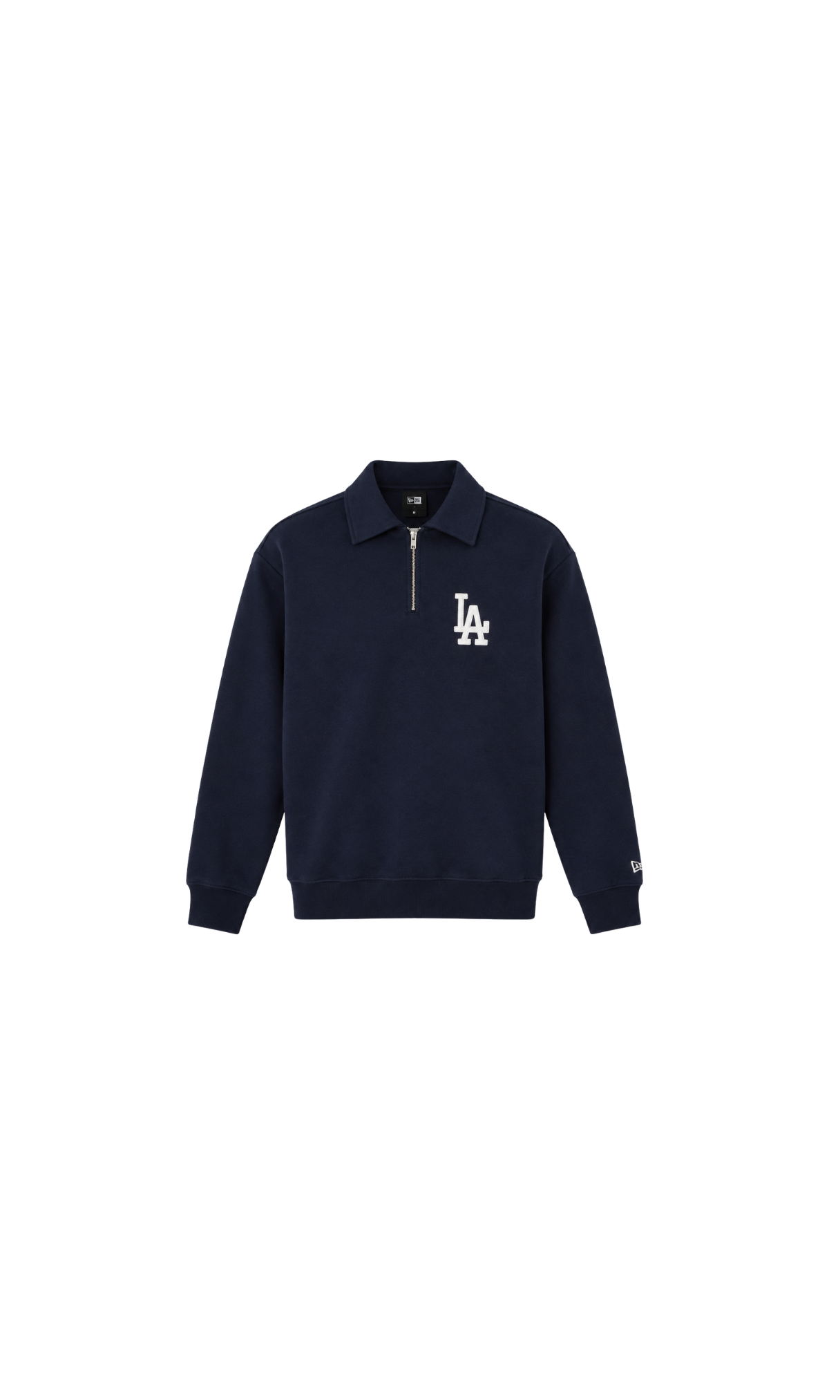 FELPA OVERSIZED LA DODGERS MLB 1/4 ZIP BLU NAVY