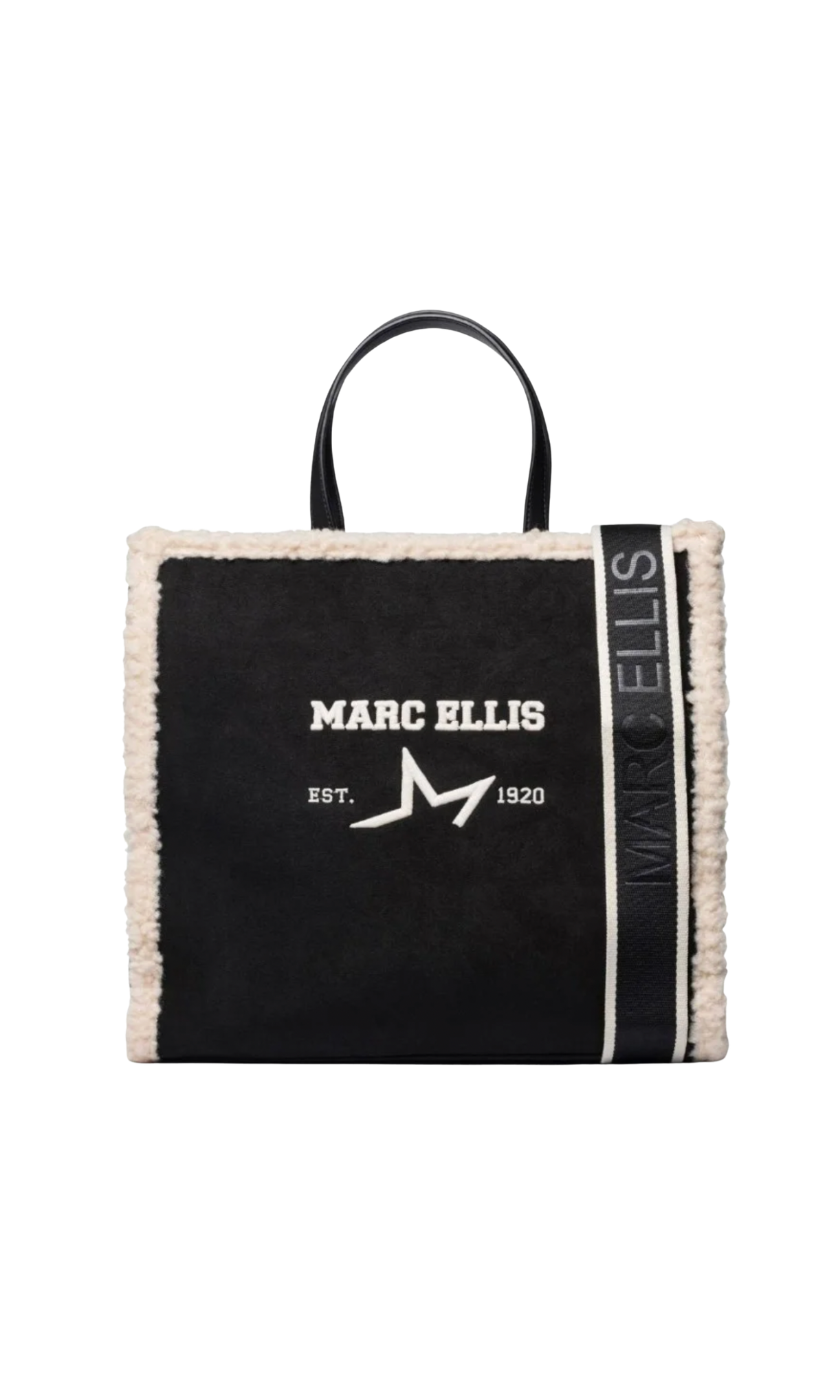 BORSA MARC ELLIS DONNA BLACK - BUBY BUCKSKIN L