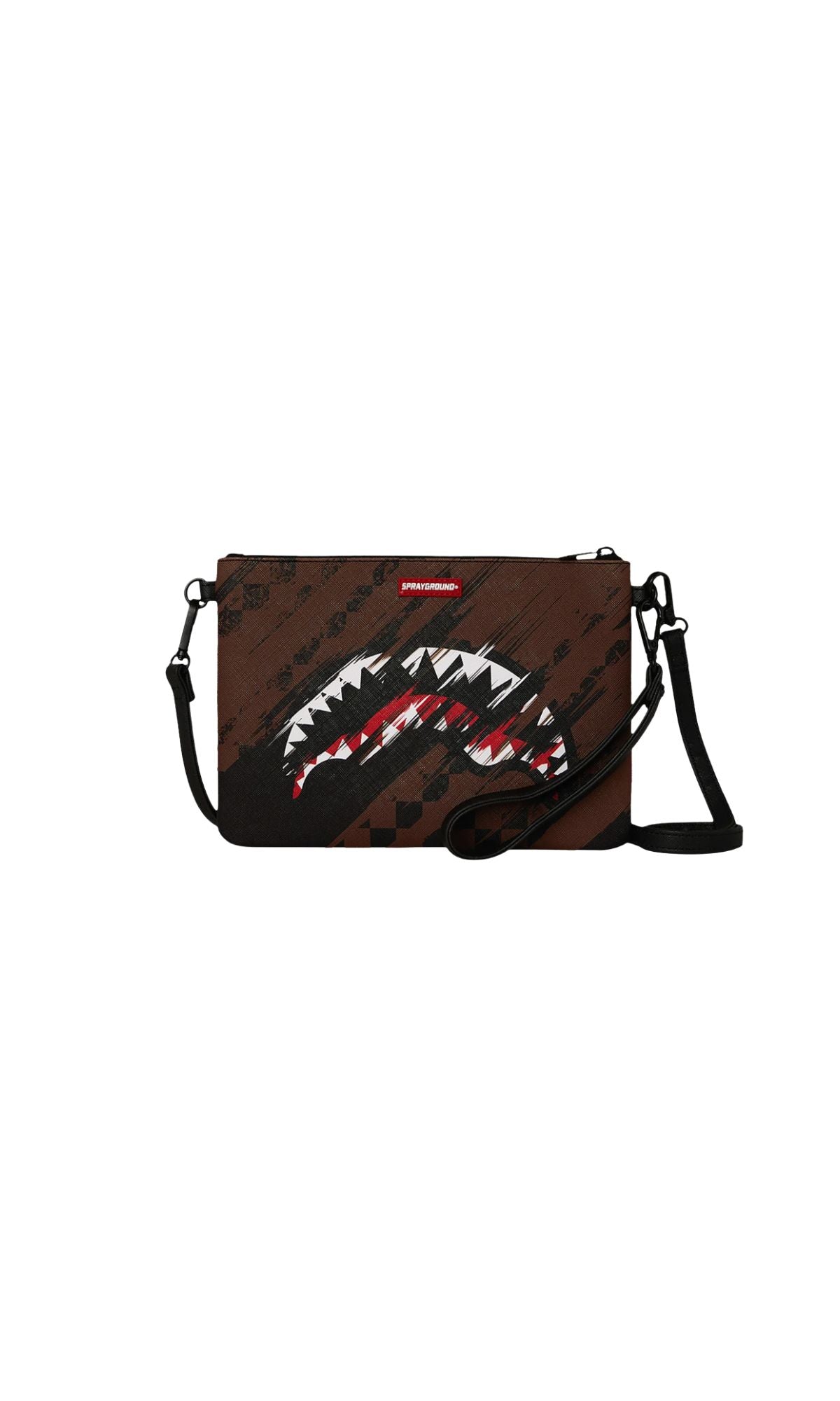 B8969 SMEARED GRUNGE CLUTCH - Accessori - SPRAYGROUND