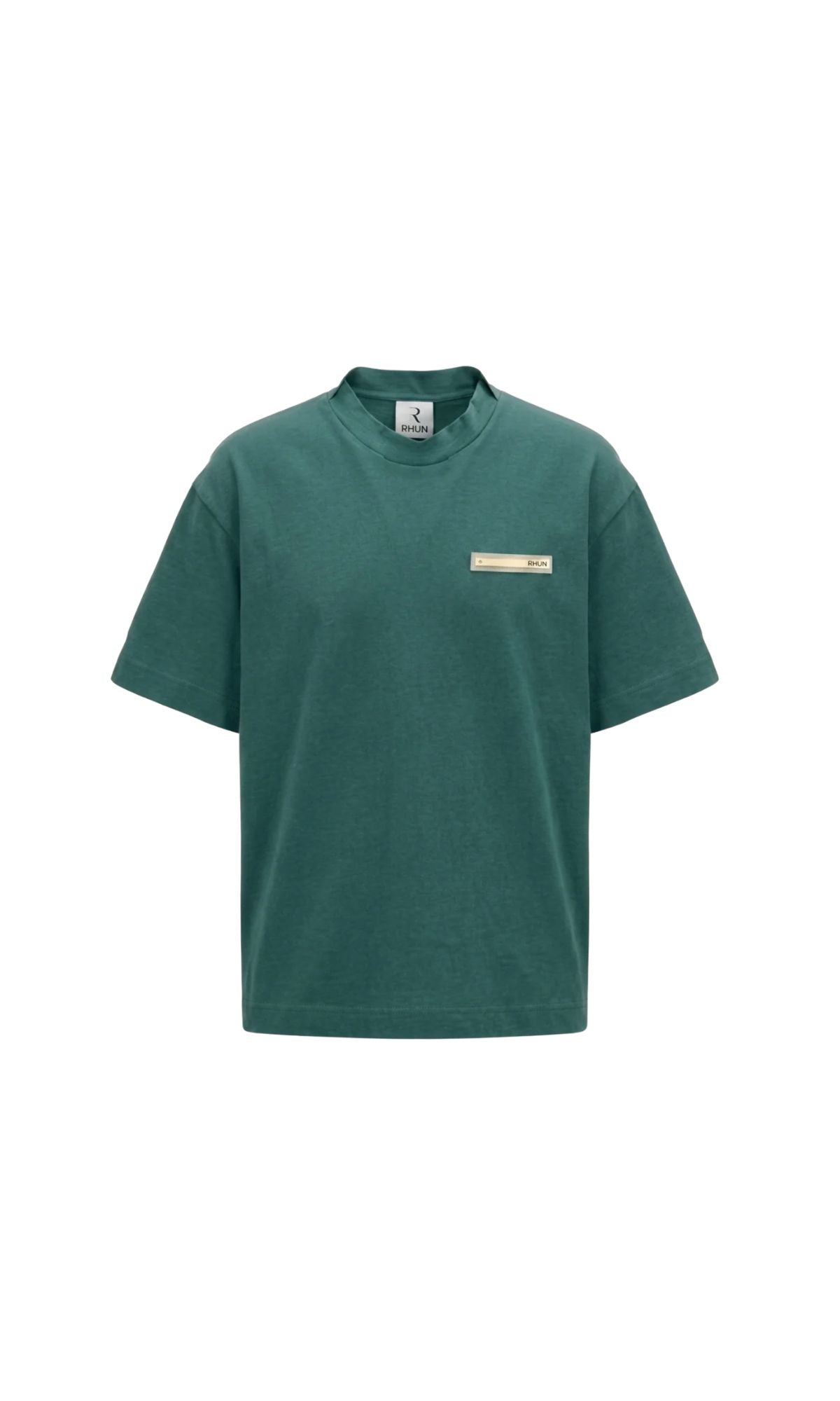 T-SHIRT OVERSIZE ESSENTIAL VERDE - ABBIGLIAMENTO - RHUN