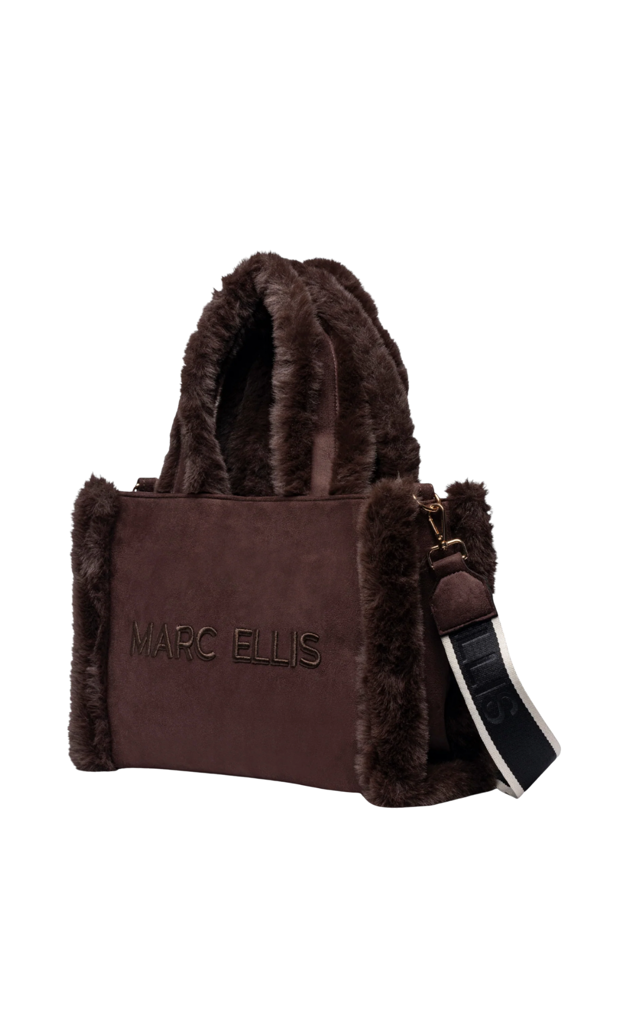 BORSA A MANO MARC ELLIS BUBY CARACAL L CHOCOLATE