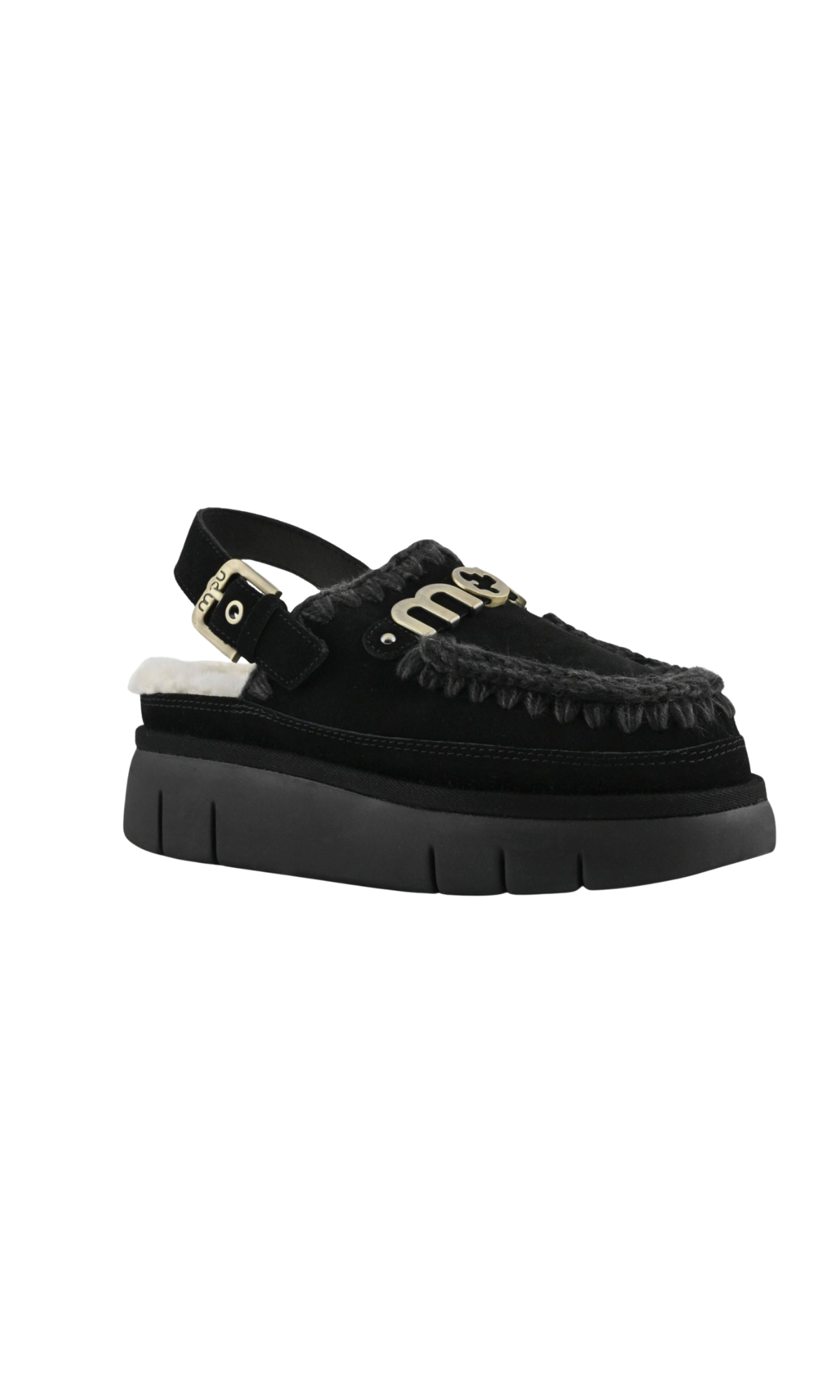 MOU BONCE CLOG BACK STRAP BLACK