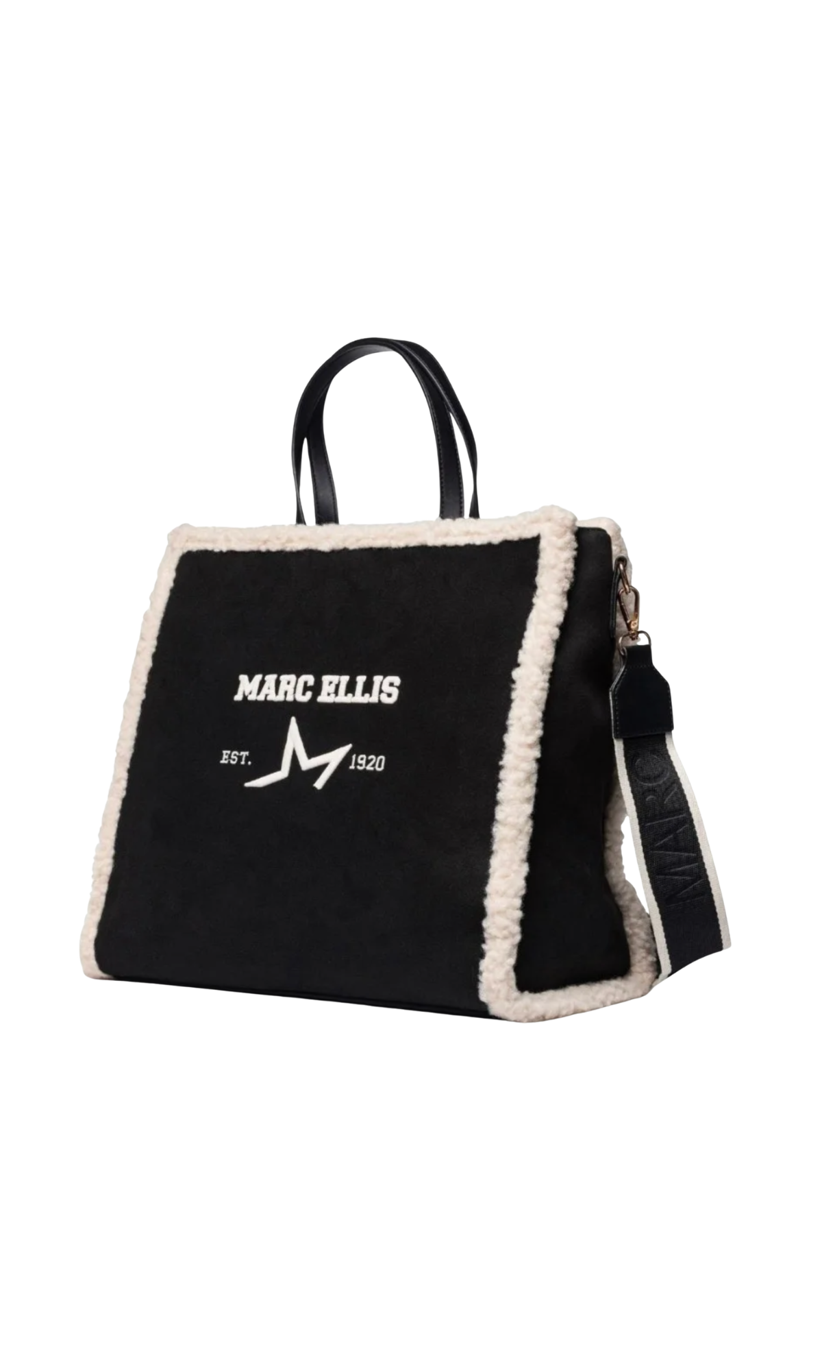 BORSA MARC ELLIS DONNA BLACK - BUBY BUCKSKIN L