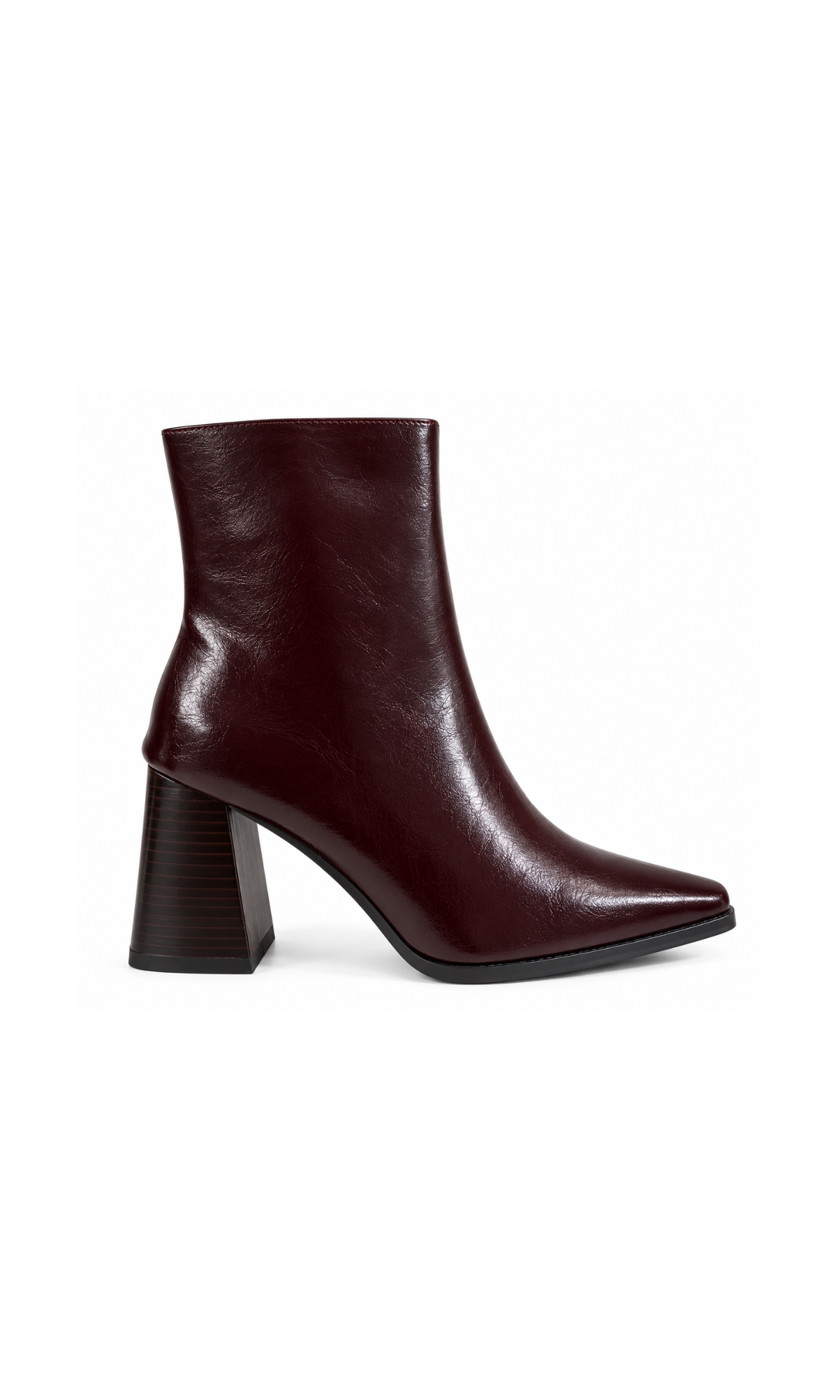 Tronchetto Tsakiris Mallas Pelle bordeaux  low boots ex2643-1
