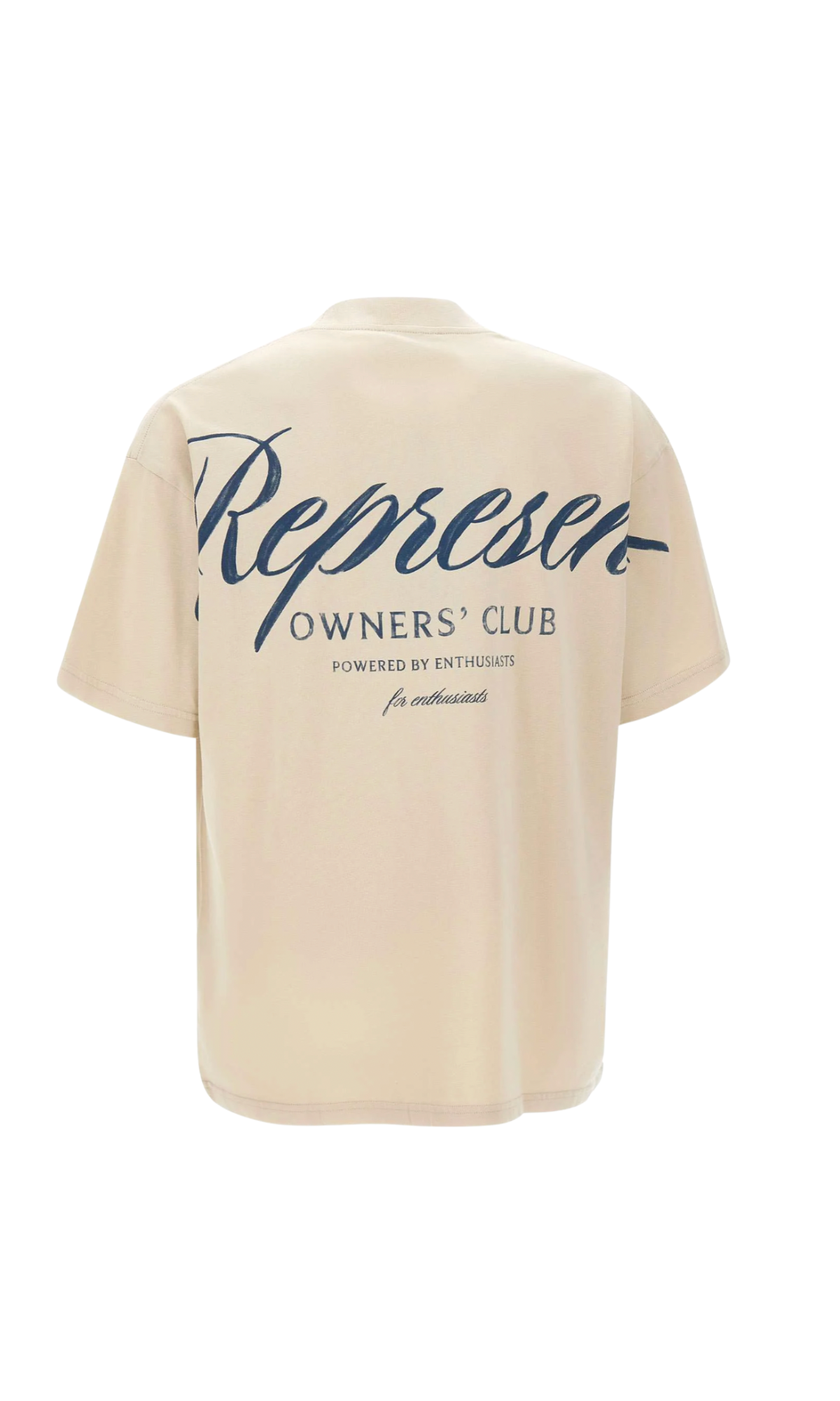 T-SHIRT CLUB SCRIPT VINTAGE WHITE  - ABBIGLIAMENTO - REPRESENT