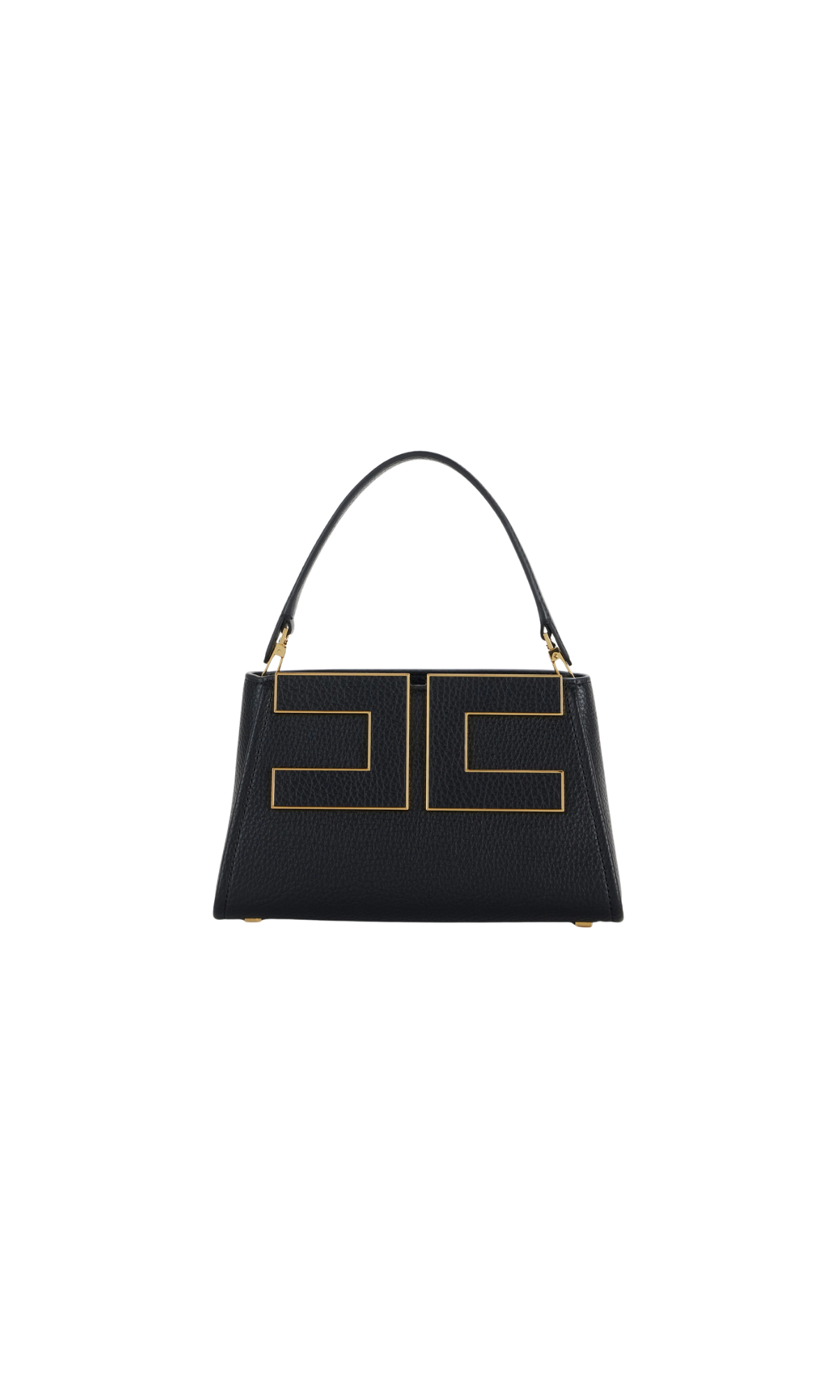 BORSA A MANO CON LOGO S NERO BS07A66E