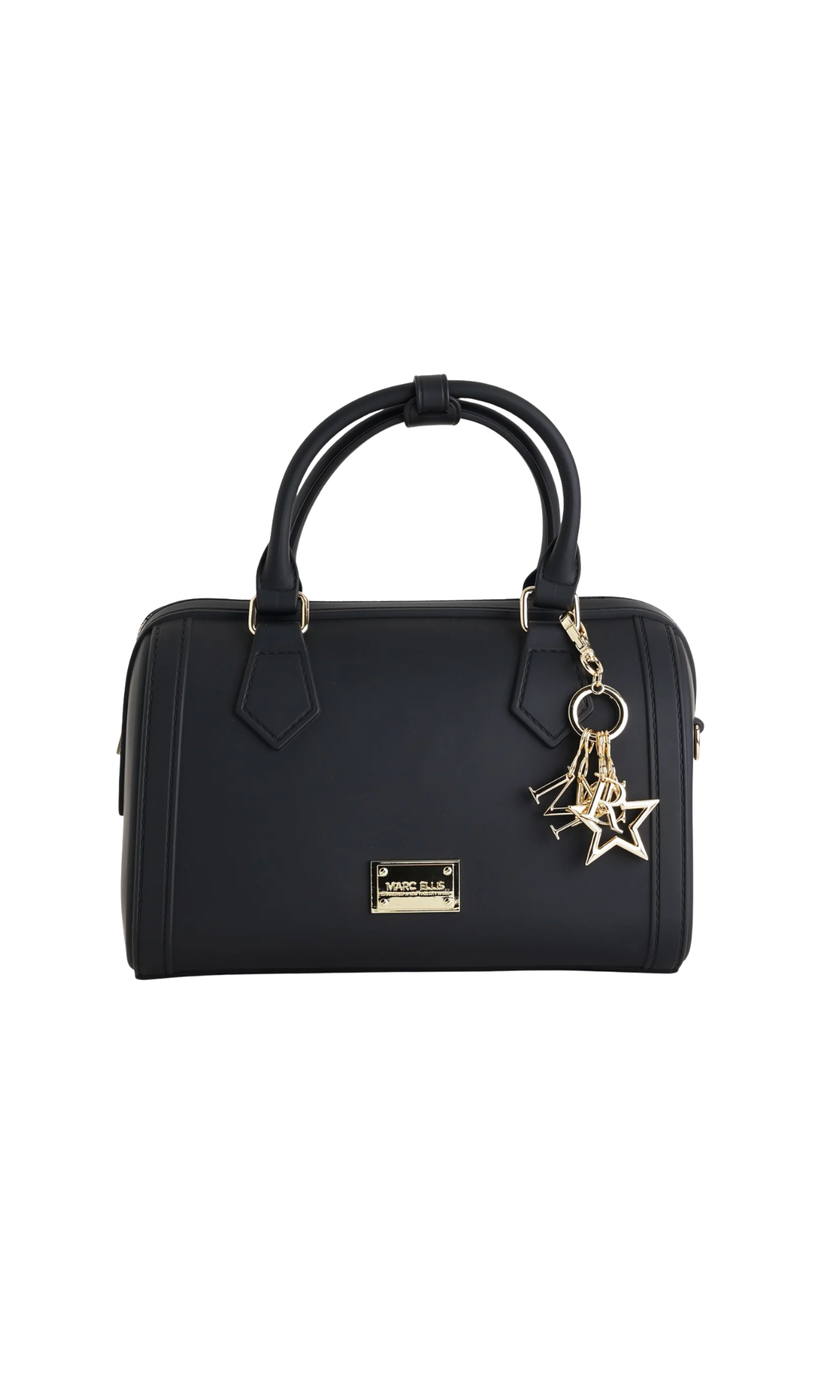 BAULETTO MARC ELLIS FLAT ESTREL 27 L IN GOMMA- BLACK