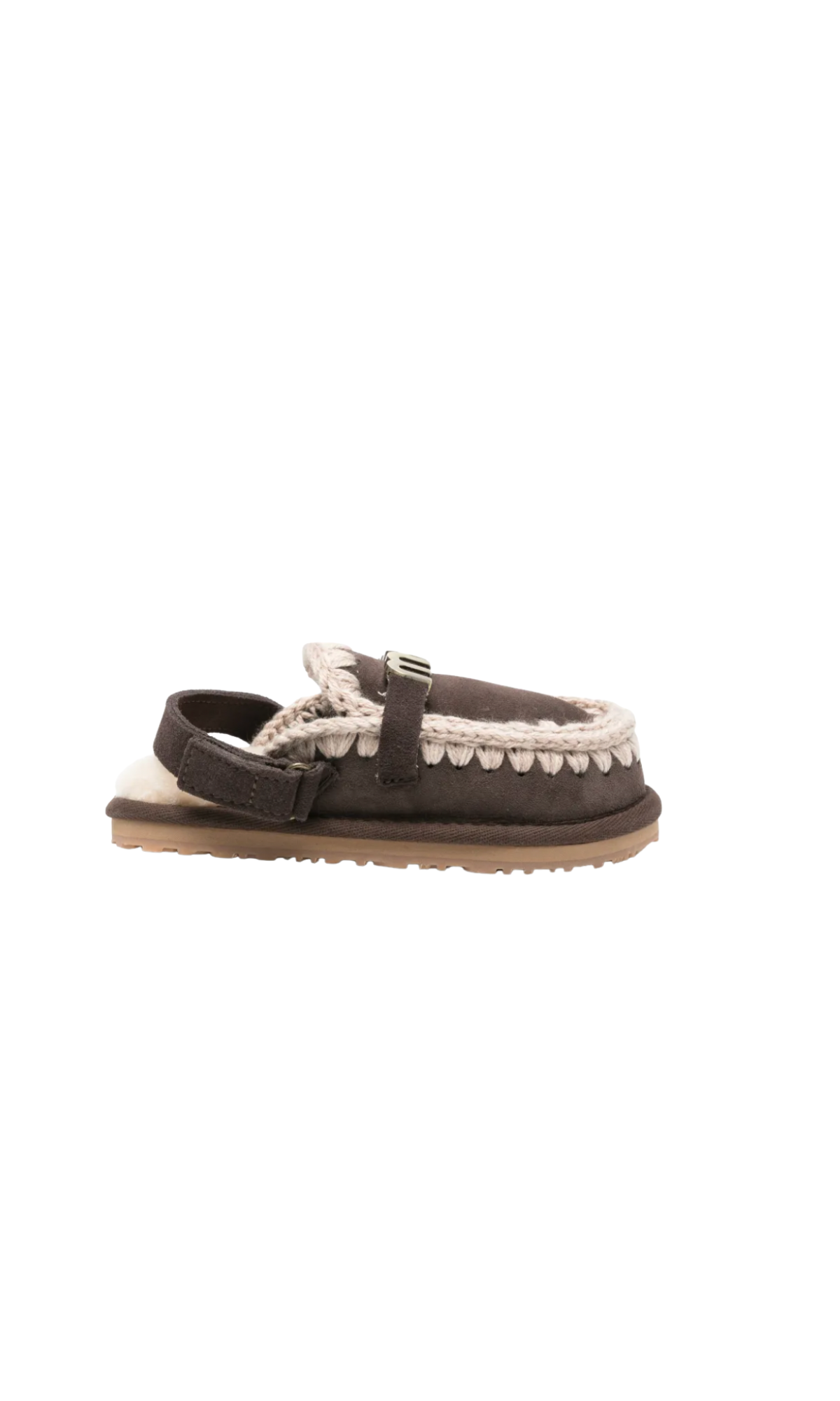 MOU KIDS SLIPPER WHIT BACK  MOCHA