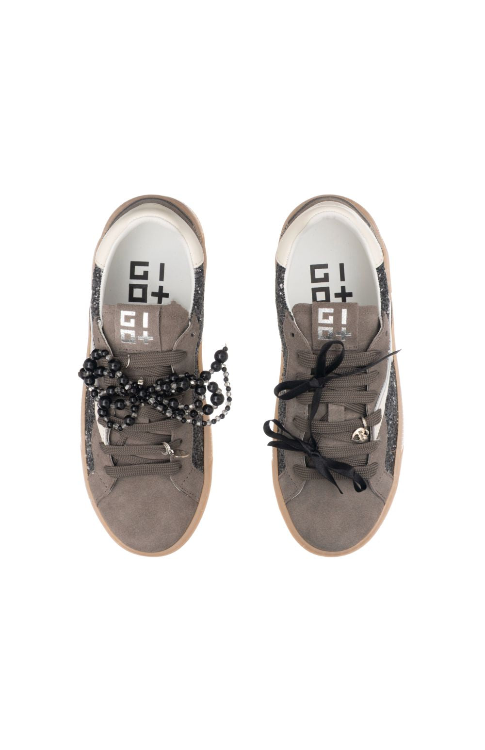 BLUE44A THEA GLITTER GREY - calzature - GIOPIU