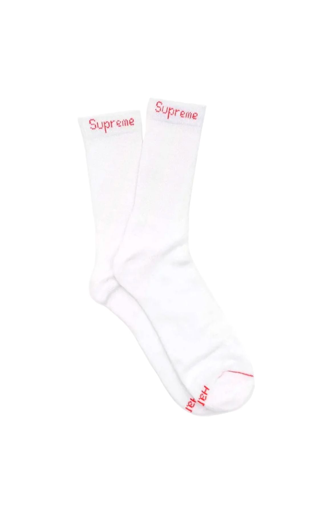 SUPREME SOCKS WHT -  -