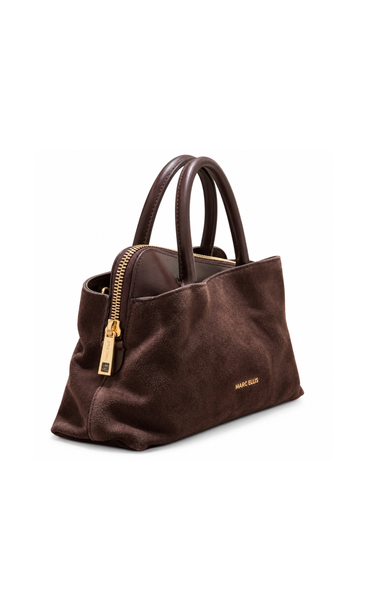 BORSA A MANO MARC ELLIS WAVY M CM CHOCOLATE
