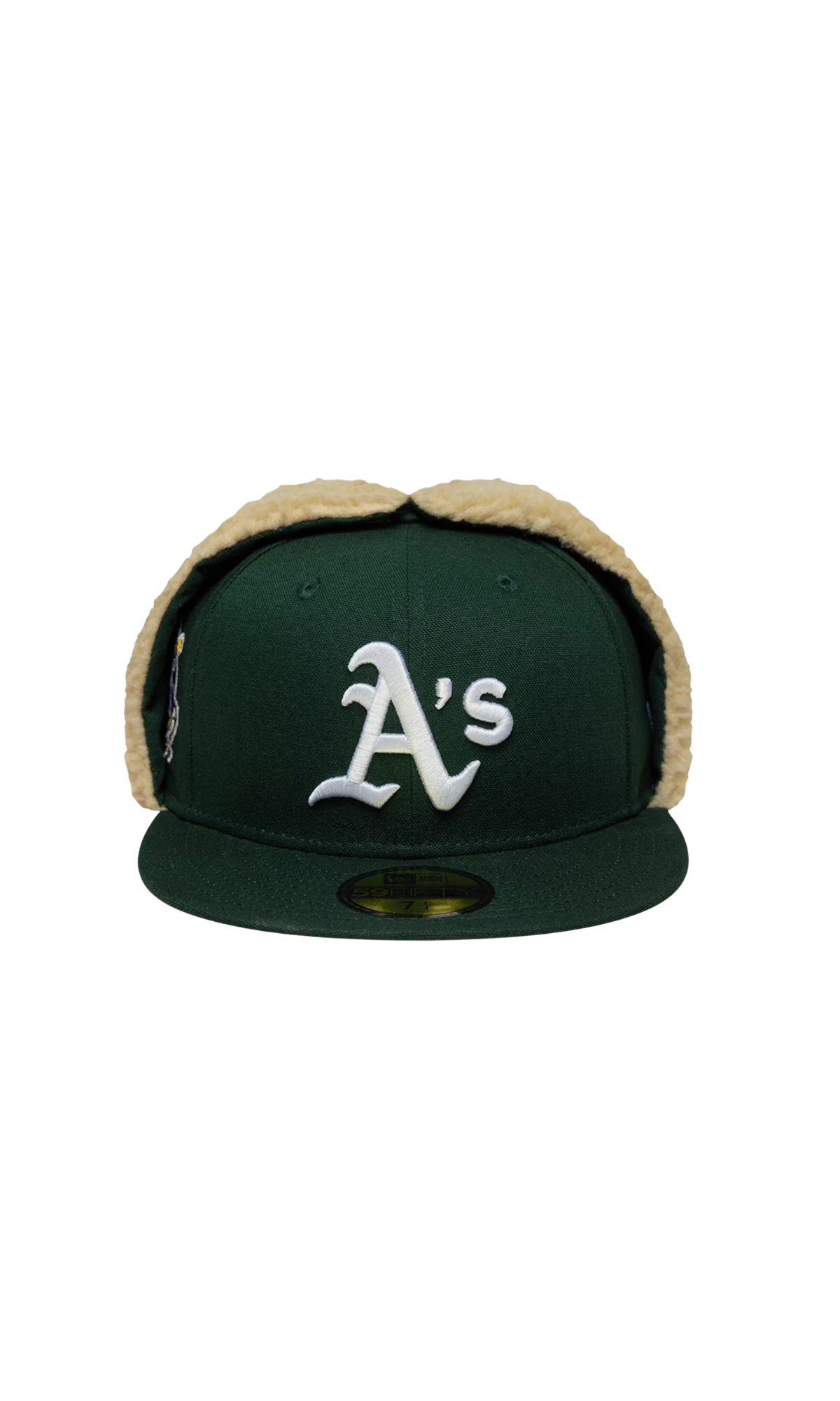 59FIFTY Fitted Dogear Athletics MLB World Series Verde Scuro