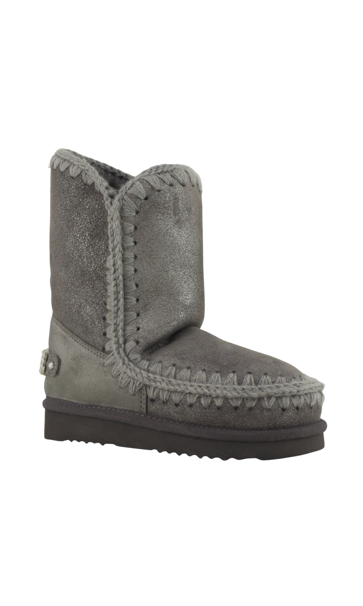 MOU ESKIMO 24 RHINESTONES LOGO DAST IRON GRAY