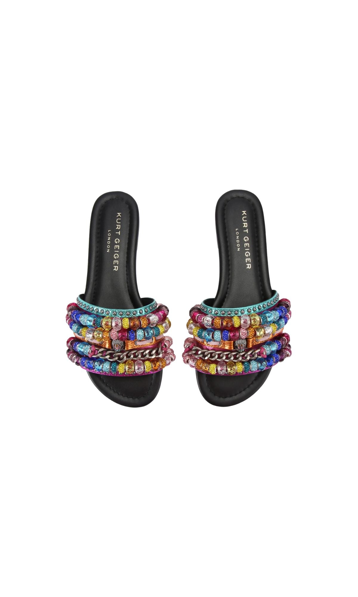 SOUTHBANK BEADED FLAT MULTI - calzature - KURT GEIGER