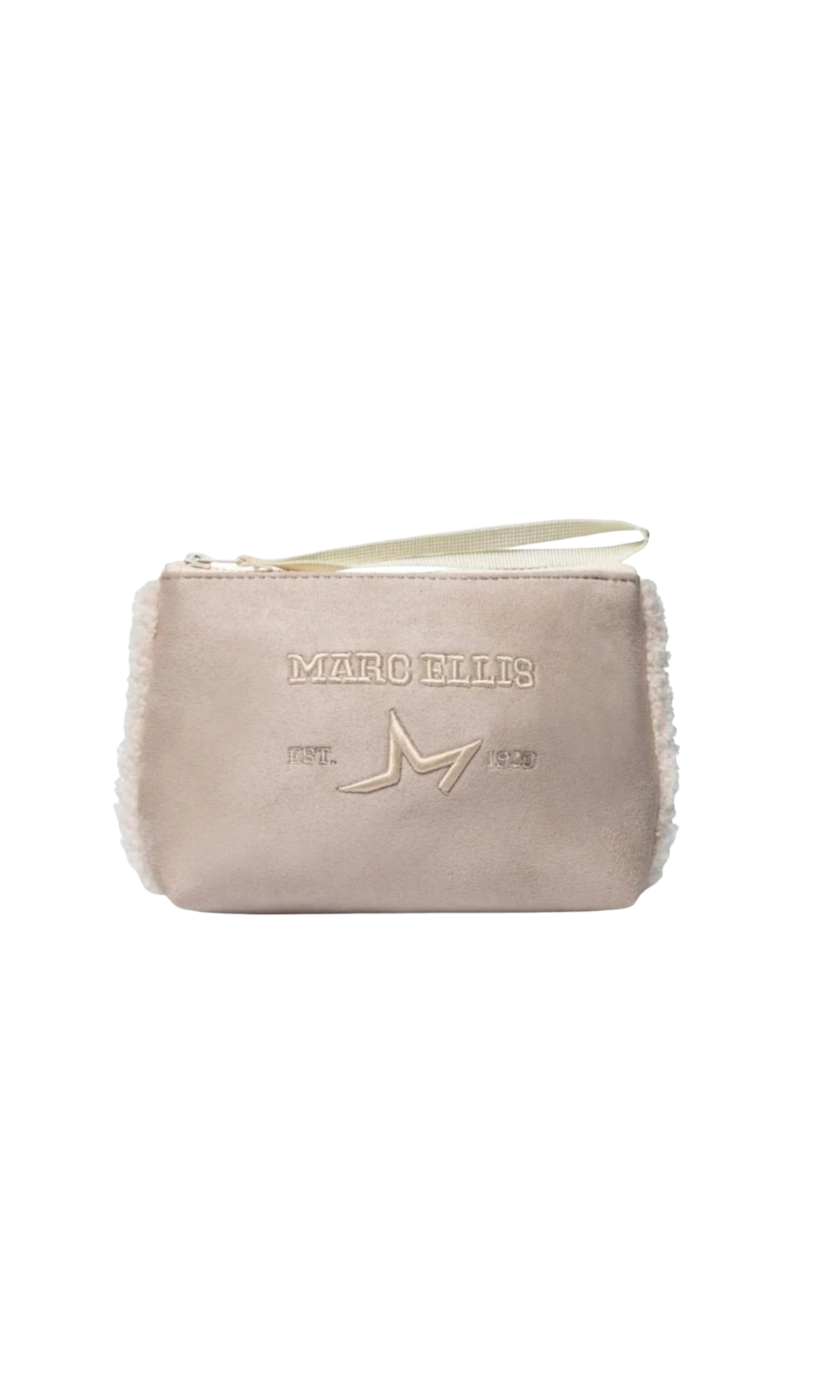 POCHETTE MARC ELLIS BUBY  BUCKSKIN BEIGE