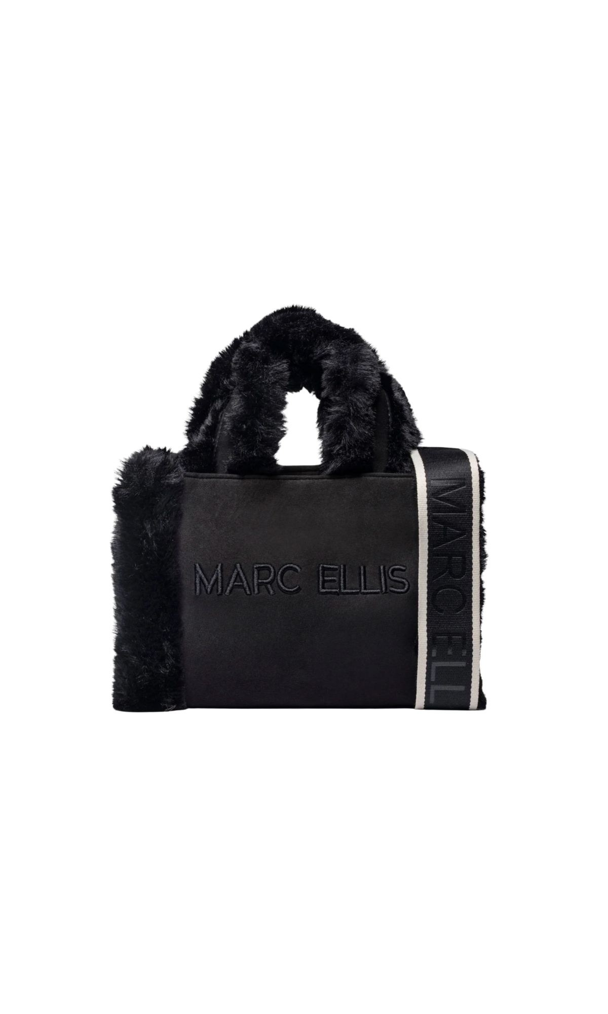 BORSA A MANO MARC ELLIS BUBY CARACAL S BLACK
