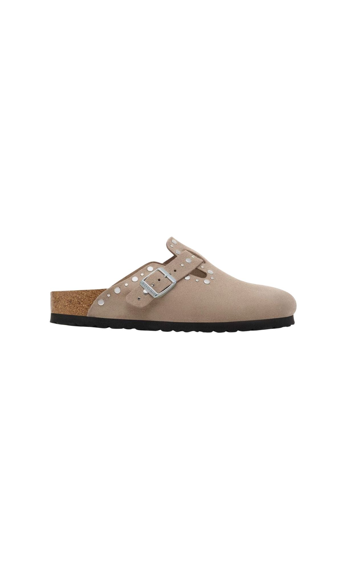BOSTON RIVET TAUPE SUEDE - calzature - BIRKENSTOCK