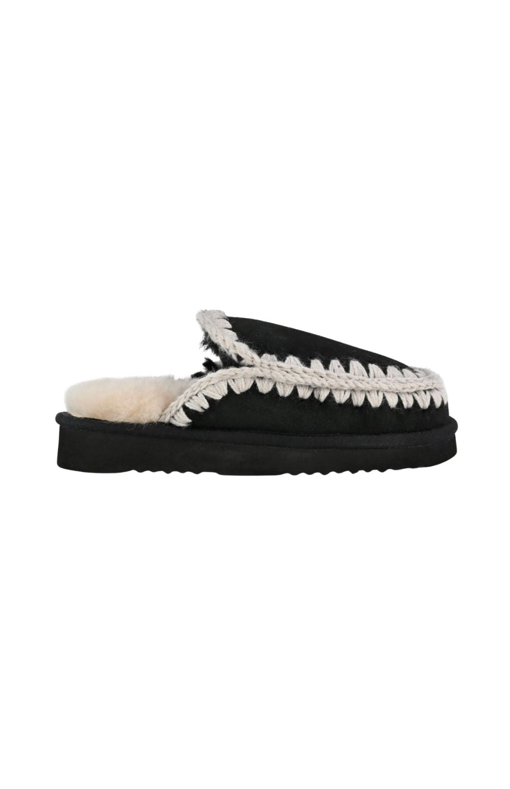 7 ESKIMO SLIPPER BLACK - calzature - MOU