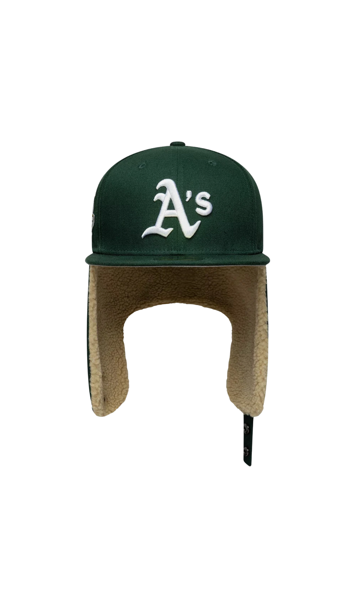 59FIFTY Fitted Dogear Athletics MLB World Series Verde Scuro