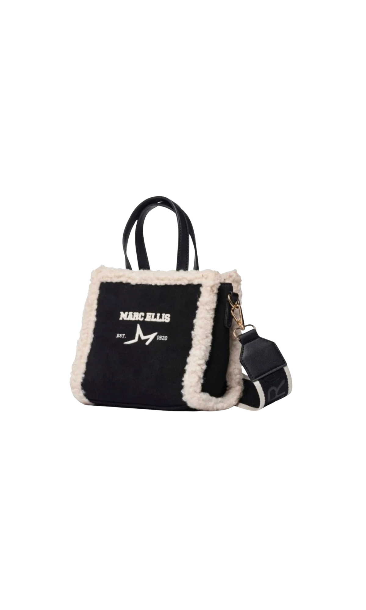 BORSA MARC ELLIS DONNA BLACK - BUBY BUCKSKIN S
