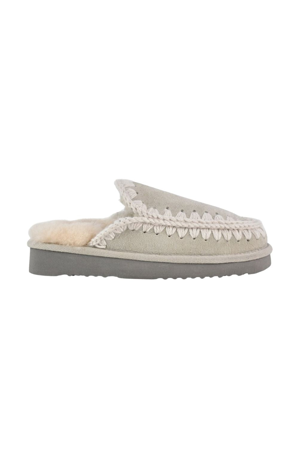 17 SLIPPER GREY - calzature - MOU