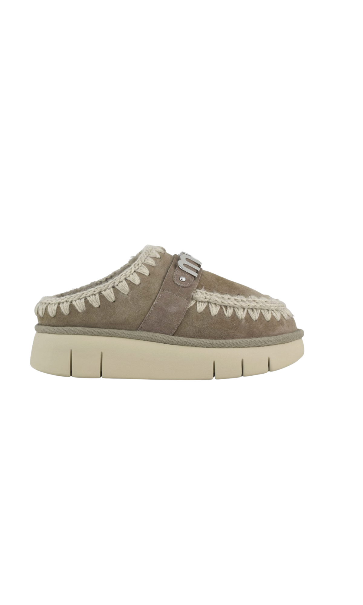 MOU BOUNCE CLOG METAL LOGO ELGRY GRAY.