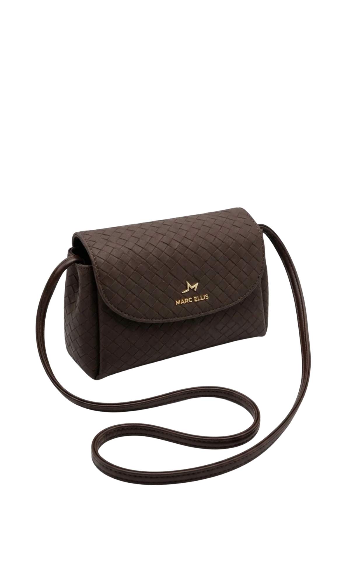 BORSA A MANO  MARC ELLIS SIBYL SUEDE BROWN