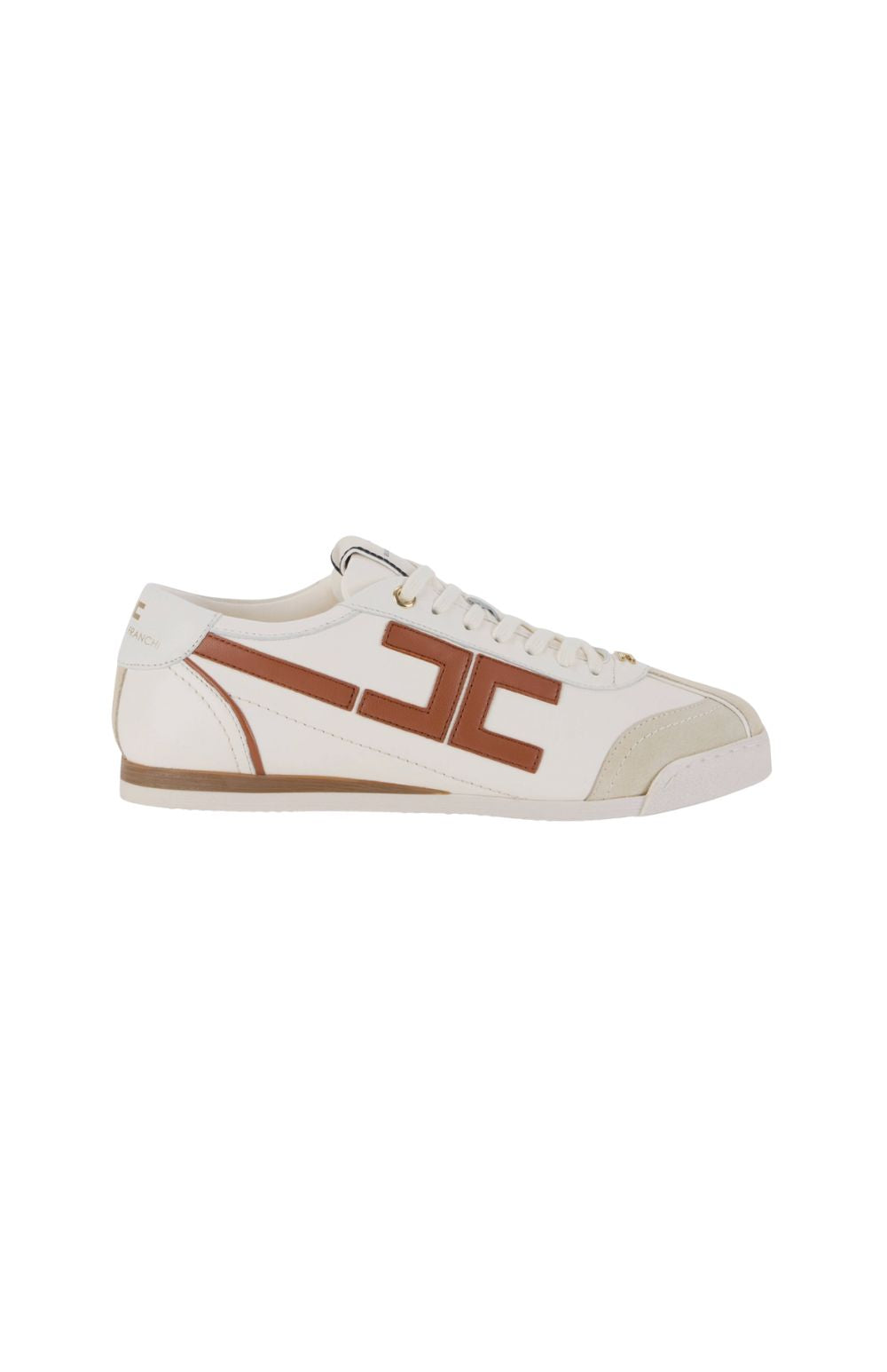 SNEAKER LEATHER LOGO DETAIL - Accessori - ELISABETTA FRANCHI