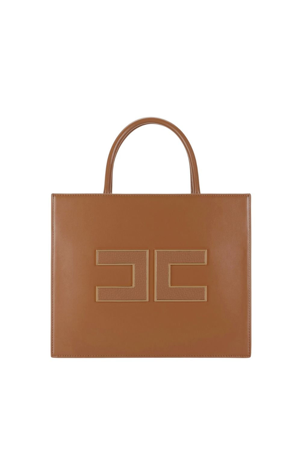 TOTE BIG LOGO BROWN SUGAR - Accessori - ELISABETTA FRANCHI