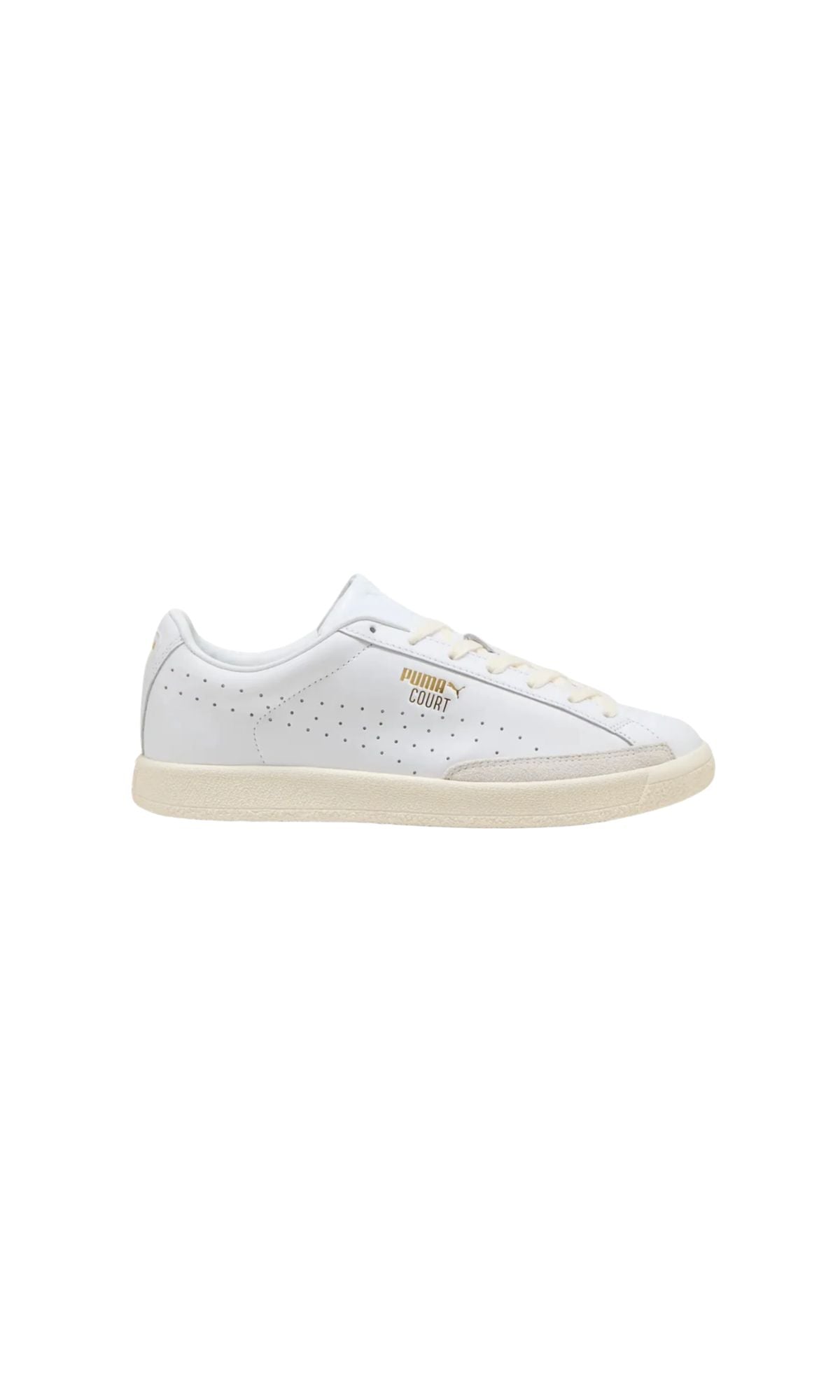 COURT WHITE LEATHER - calzature - puma