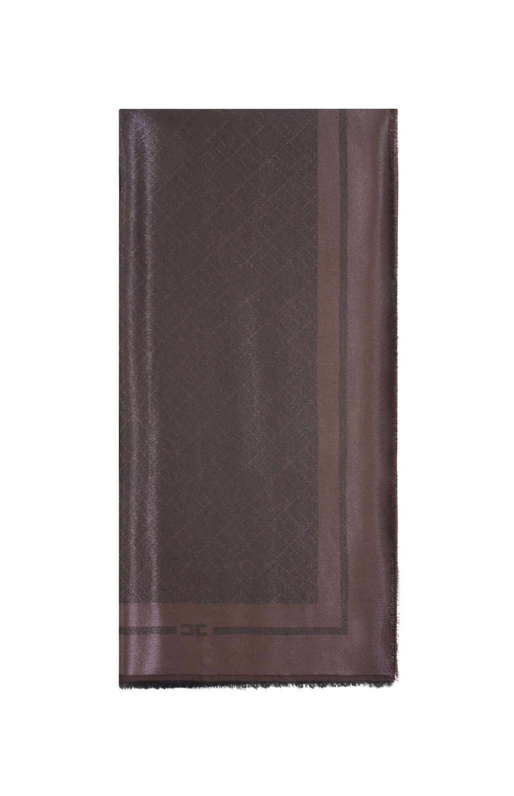 SCIARPA LOGO PATTERN COFFEE - Accessori - ELISABETTA FRANCHI