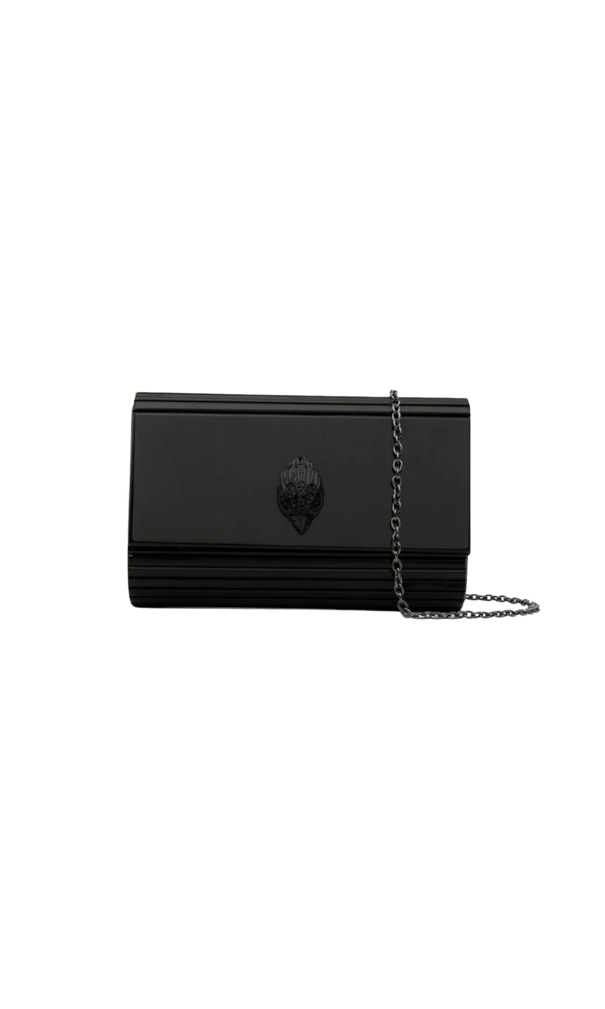 PARTY EAGLE CLUTCH BLACK - calzature - KURT GEIGER