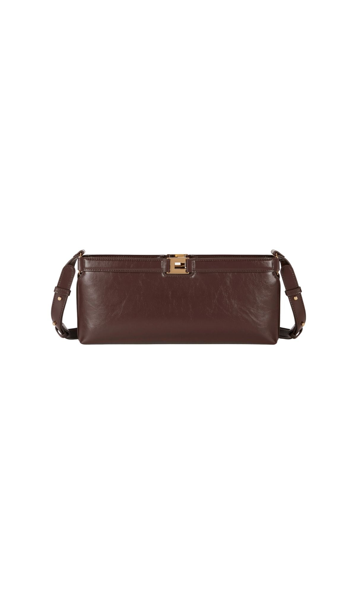 BORSA 17A EFFETTO NAPLAK DARK CHOCOLATE - Accessori - ELISABETTA FRANCHI