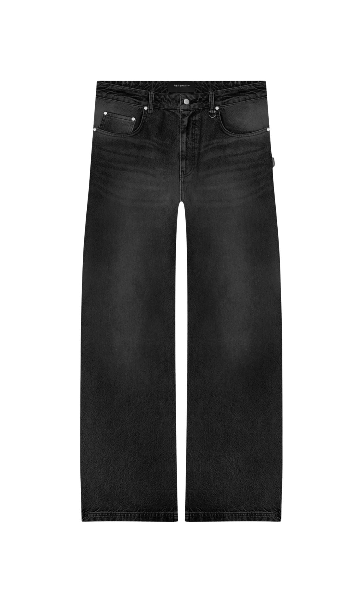 ESSENTIAL BAGGY DENIM WASHED BLACK - ABBIGLIAMENTO - RETERNITY