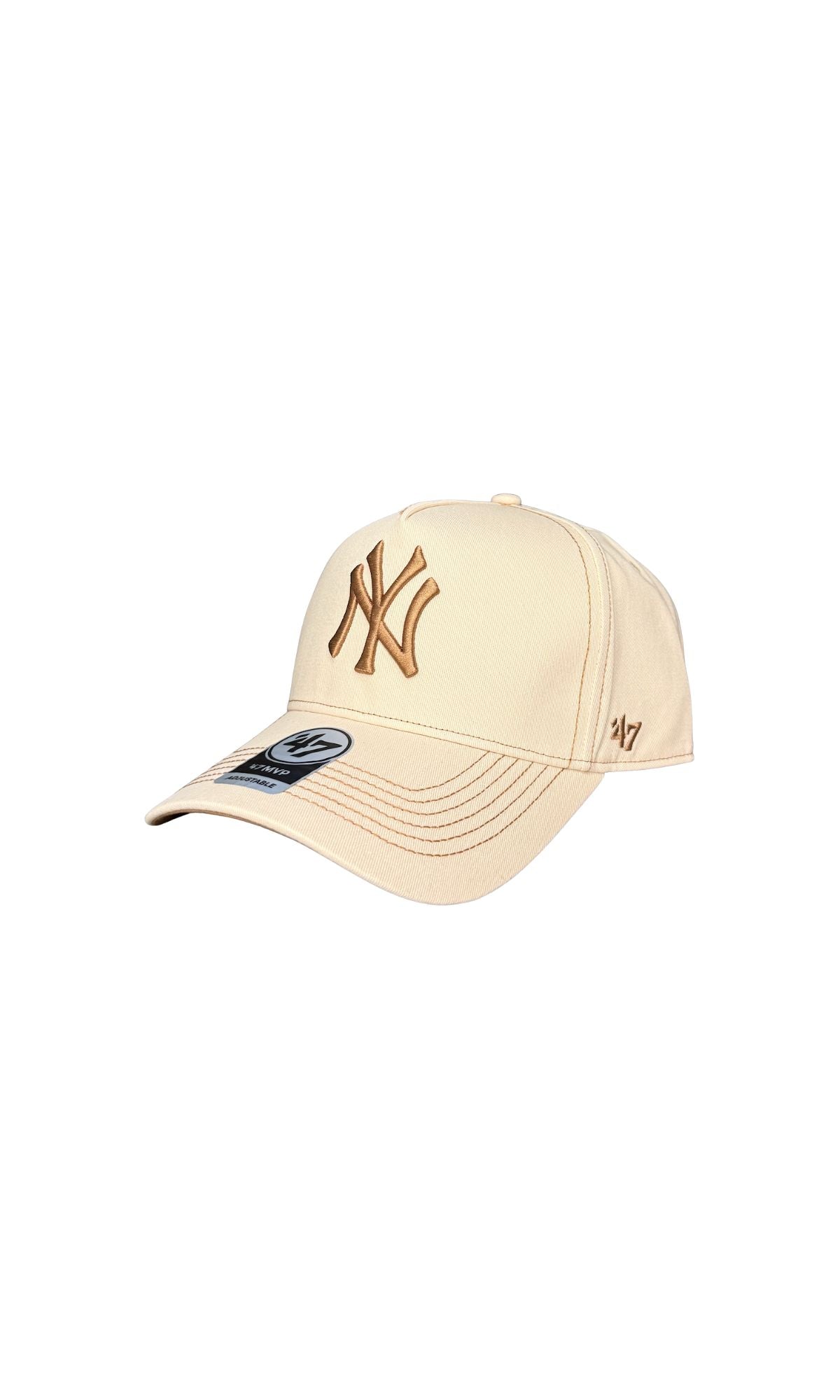CONTRAST STITCH NATURAL NY -  -