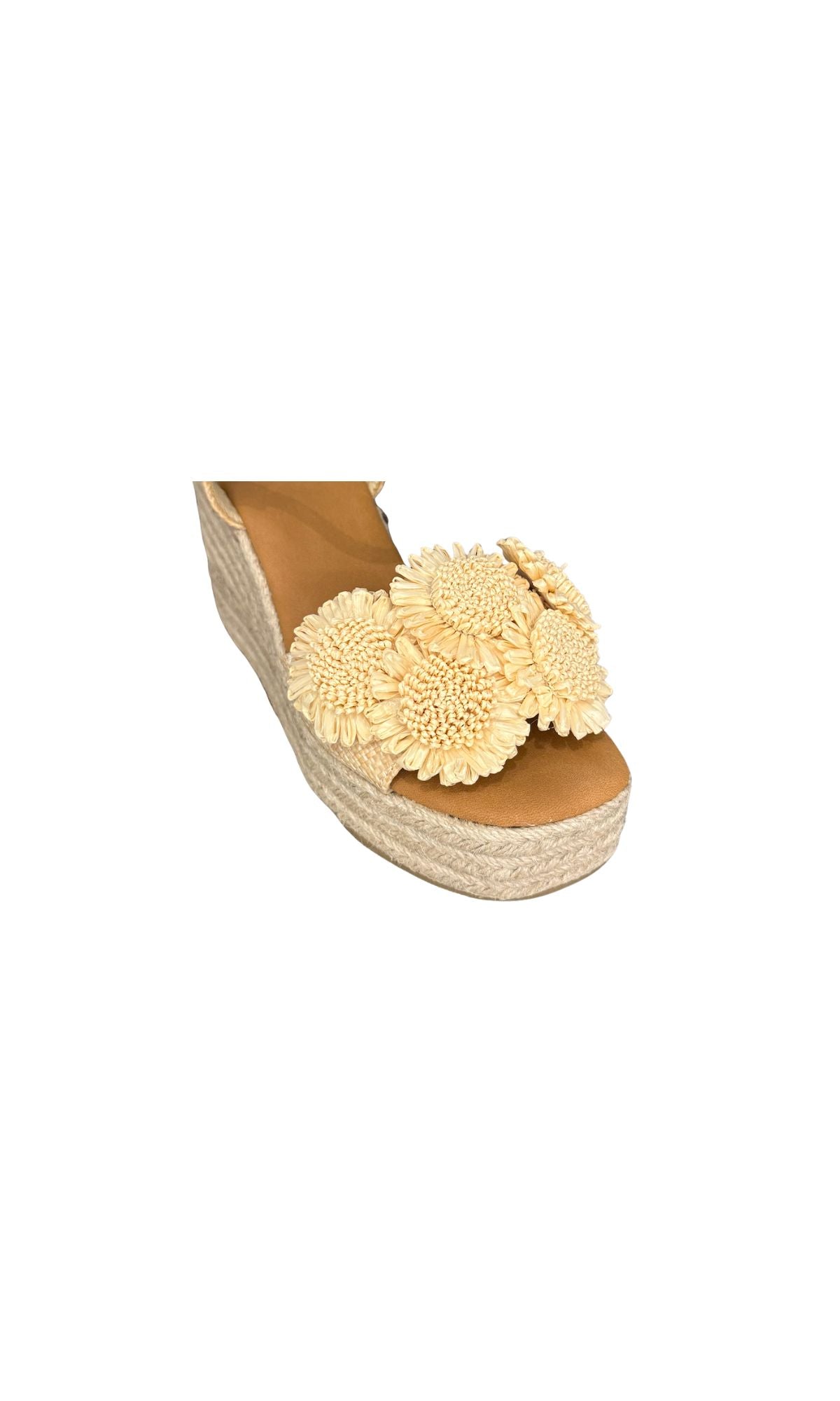 OM26 BEIGE RAFFIA - calzature - EXE