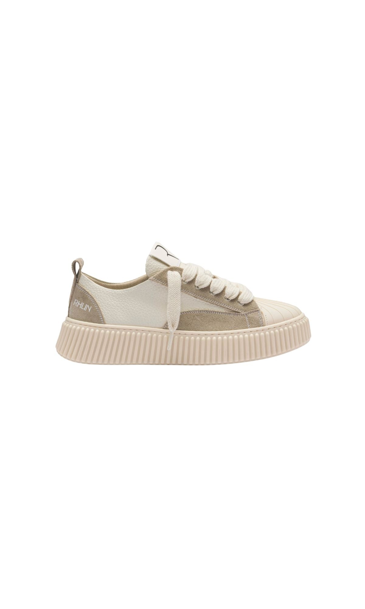 2025 TREBLE BEIGE GRAIN LEATHER - calzature - RHUN