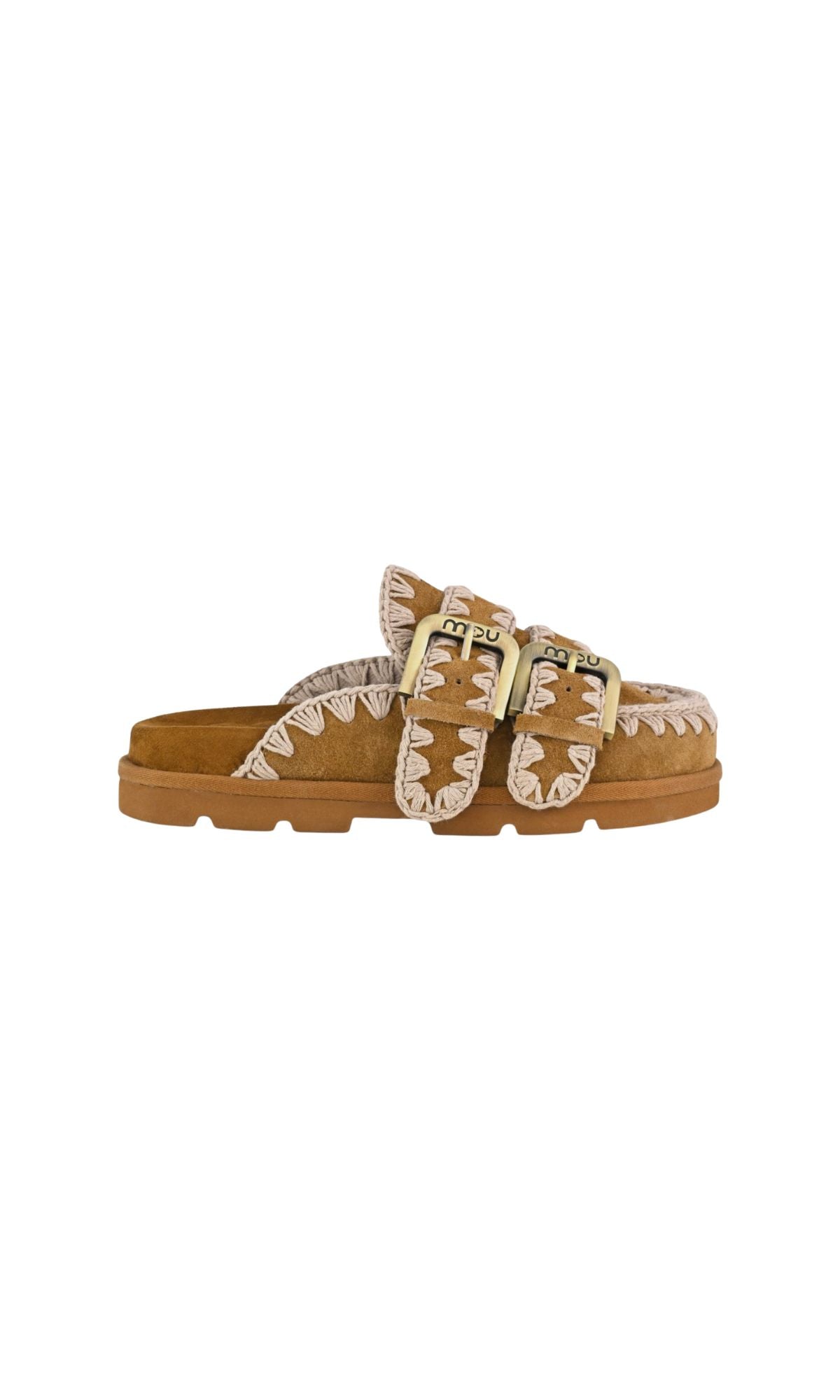 3 LOW BIO SABOT COGNAC - calzature - MOU